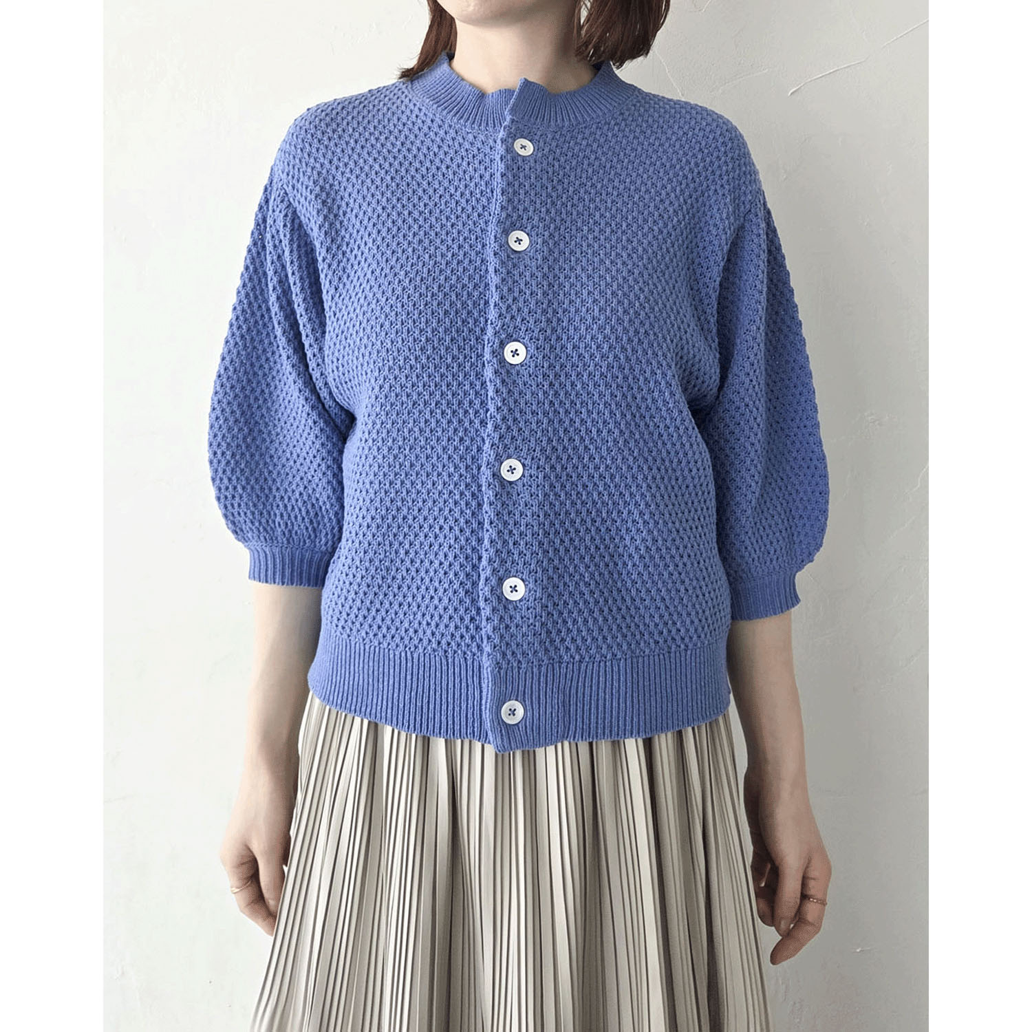 epidemique メッシュニットカーディガン - 画像10