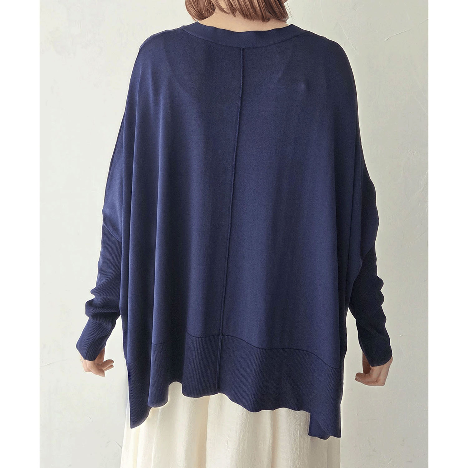 epidemique Vネックワイドカーディガン - 画像13