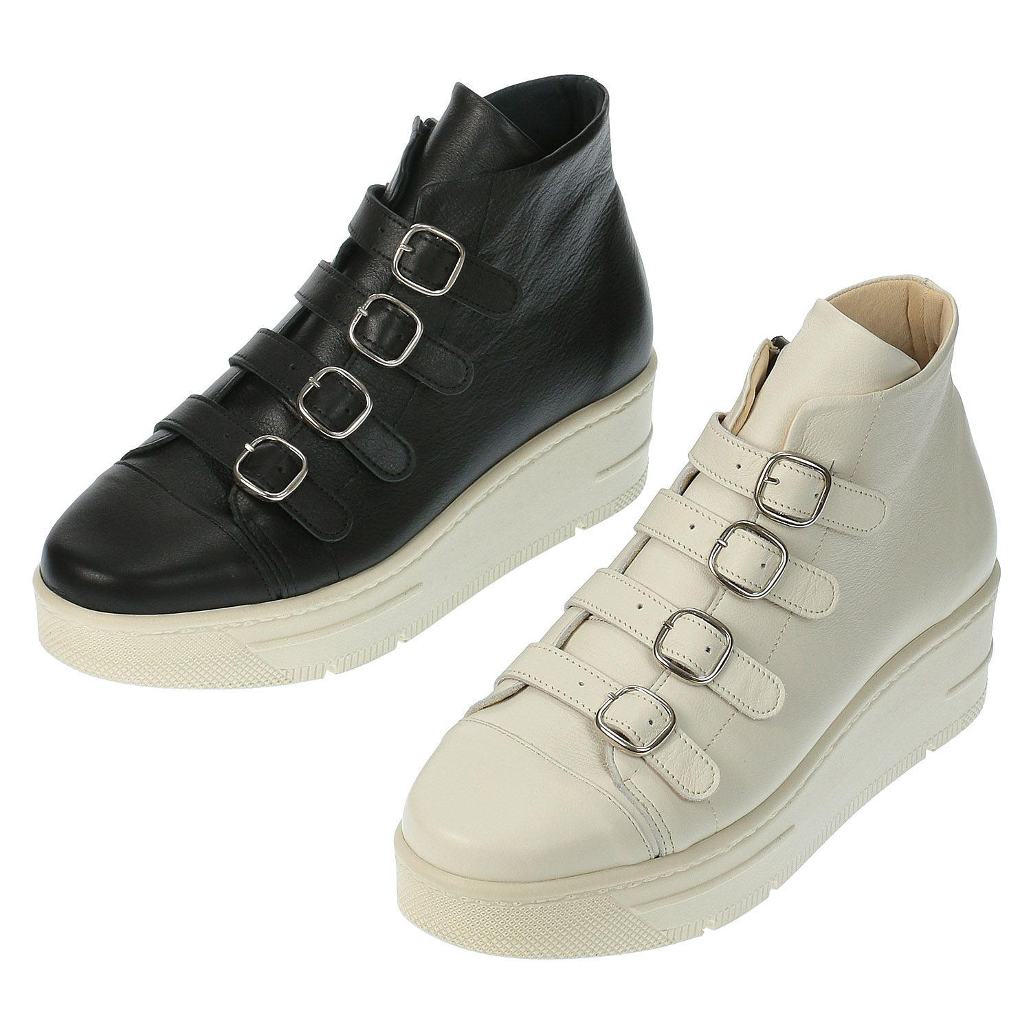 ASHLINE 4本ベルトスニーカ－310 - 画像1