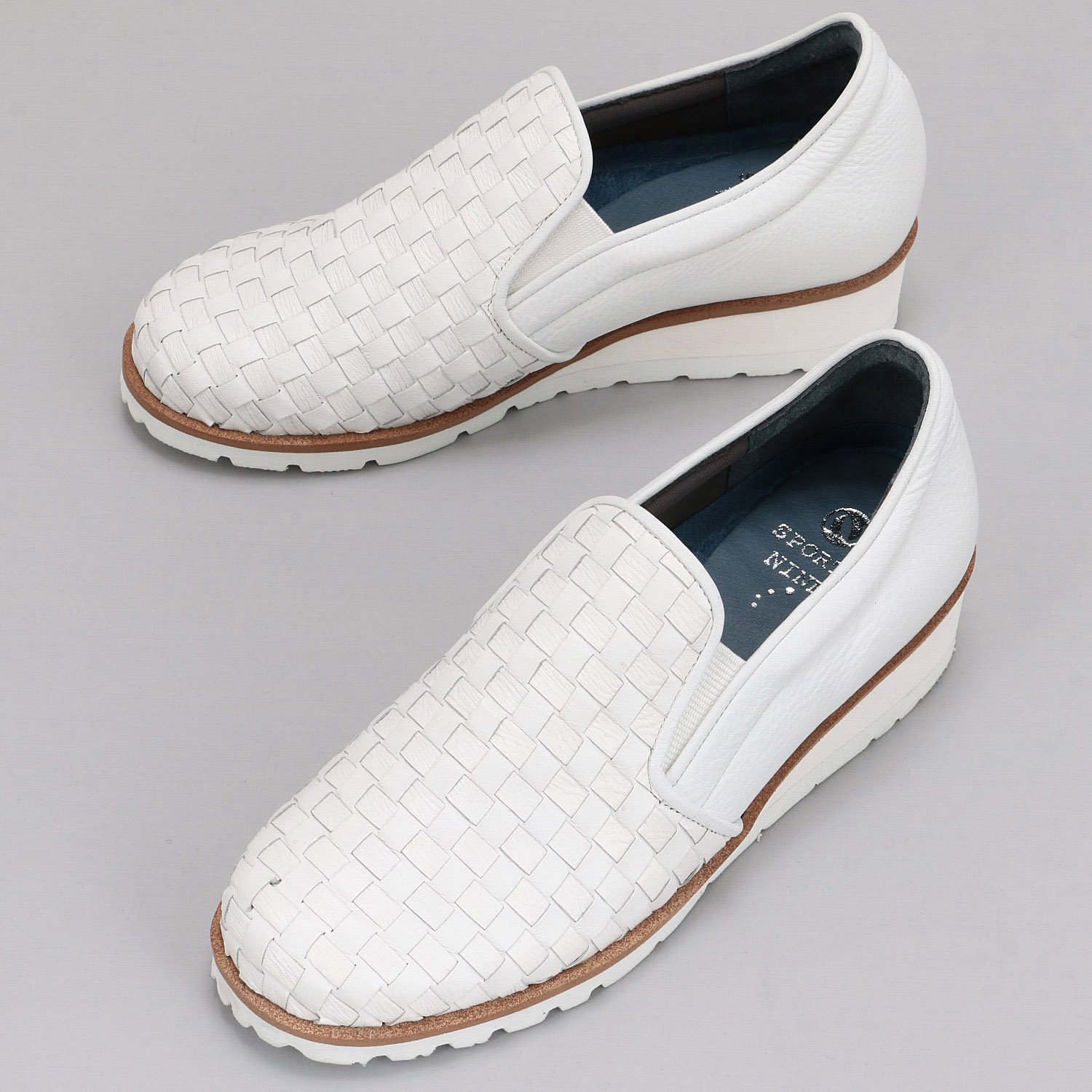 SPORTS NINE メッシュレザースリッポンシューズ 0661 - 画像2