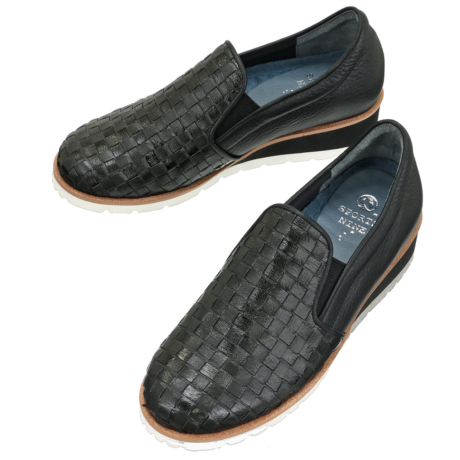 SPORTS NINE メッシュレザースリッポンシューズ 0661 - 画像6