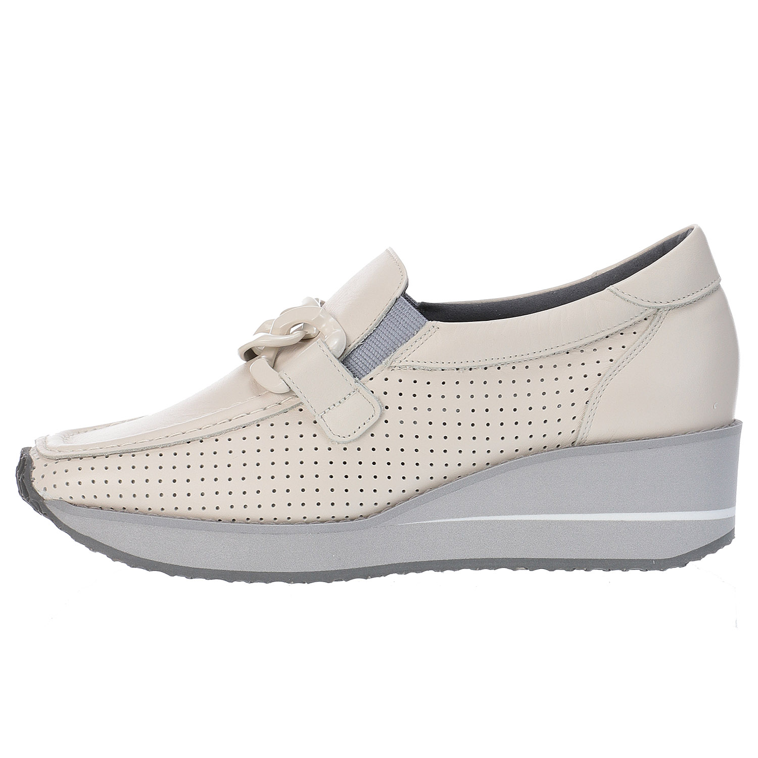 VITA NOVA 飾り付きスリッポンシューズ6975 - 画像3