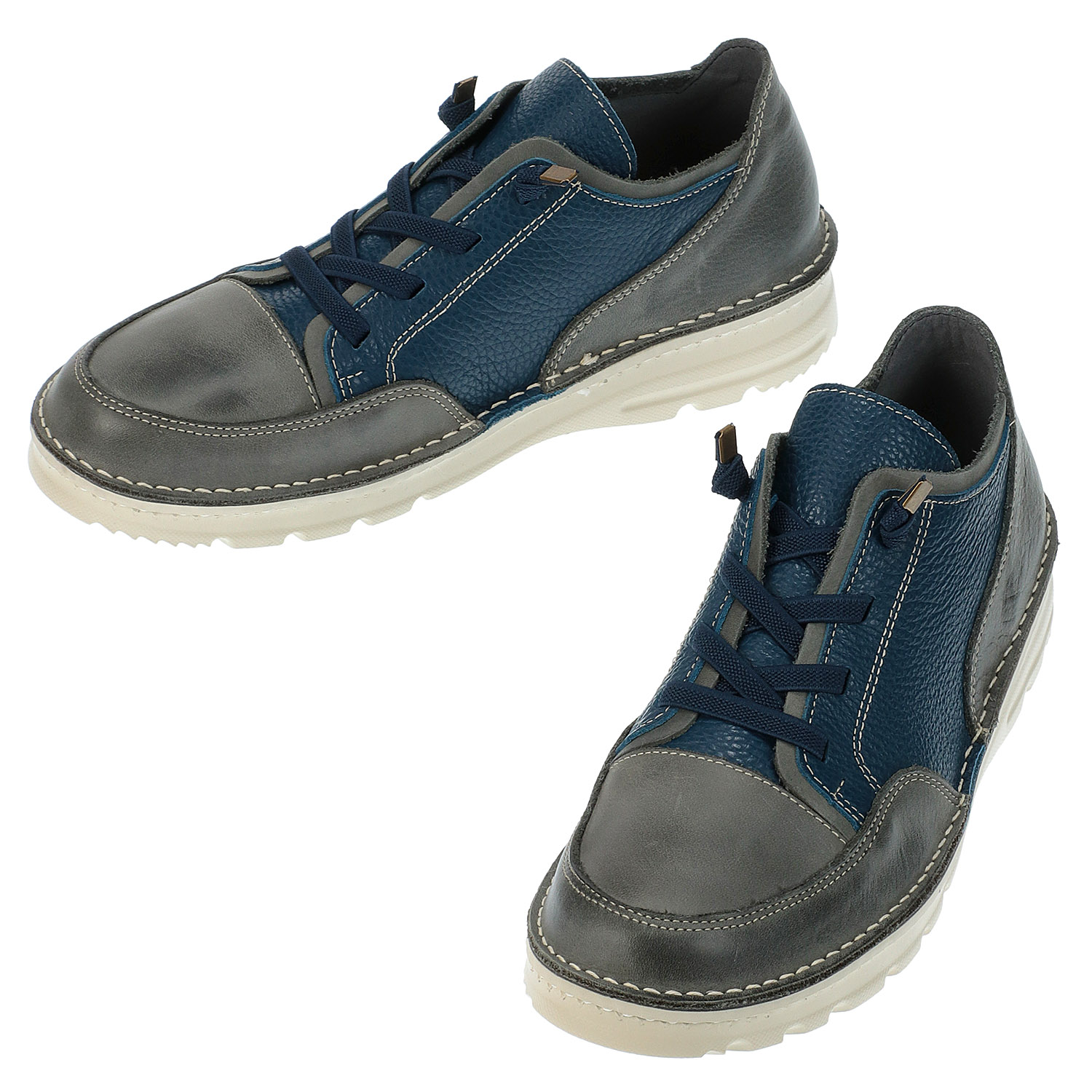 ENRICO SERAFINI 同色系コンビスニーカ－ 7335 - 画像7