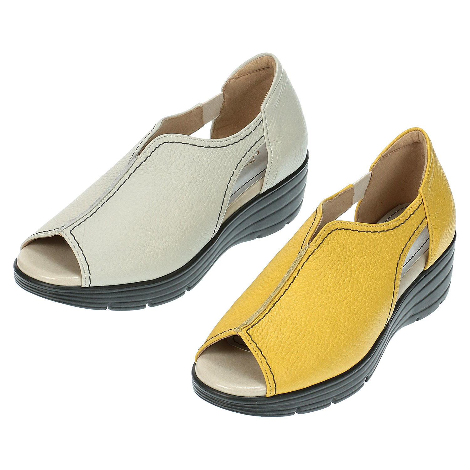 エスプレッソオープントゥシューズ - 画像1