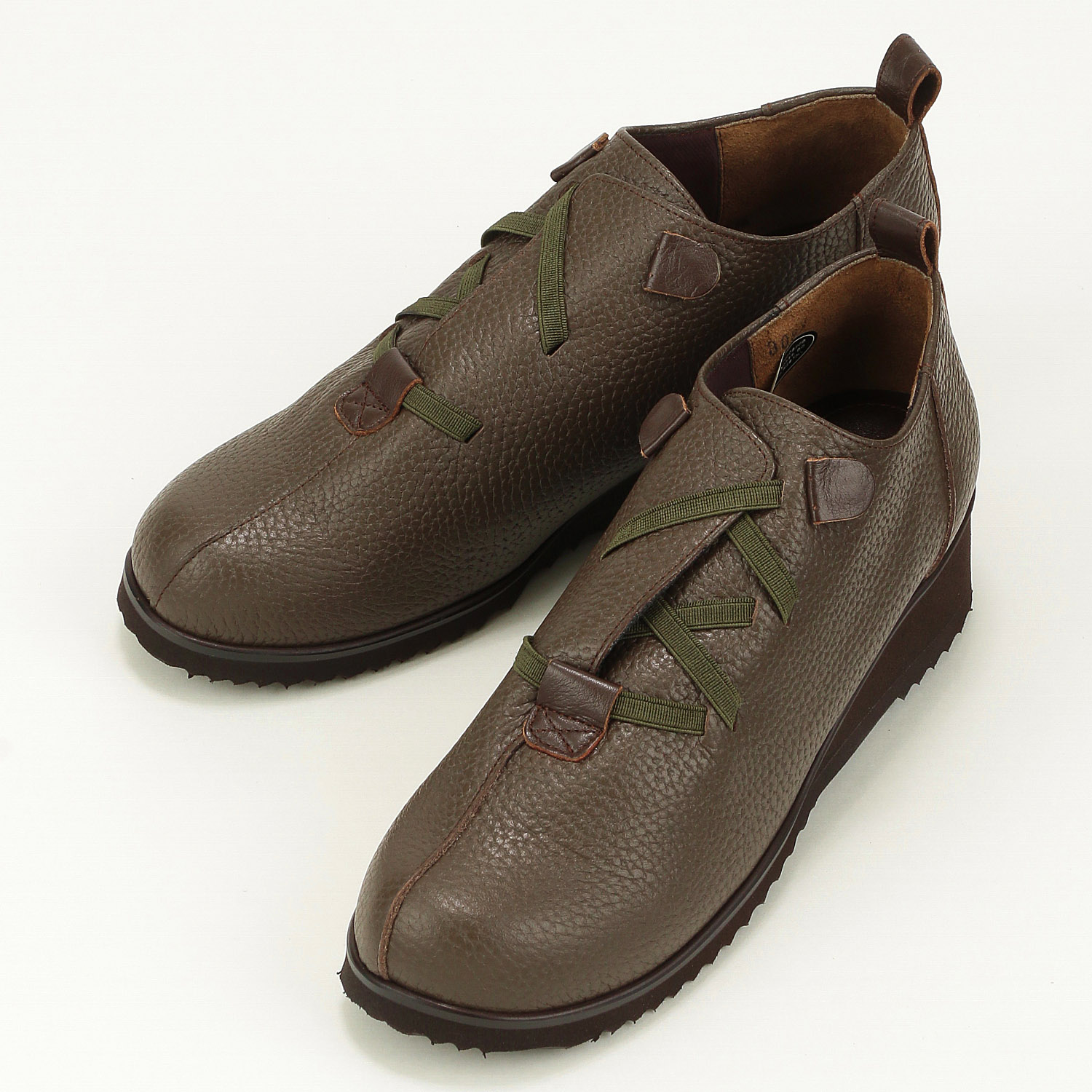 【人気4Eシューズ】 SAINT HONORE 甲ゴムカジュアルシューズ3080 - 画像3