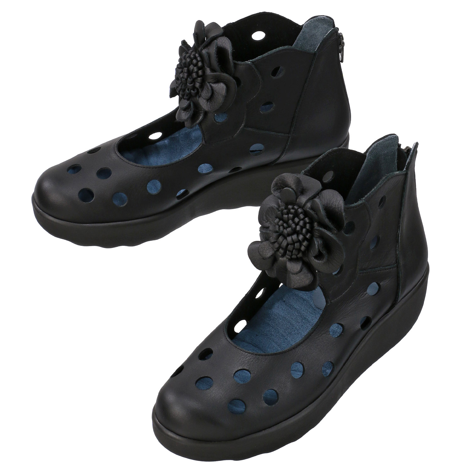 FIZZ REEN 花飾り付きアンクルシューズ 1250 - 画像7