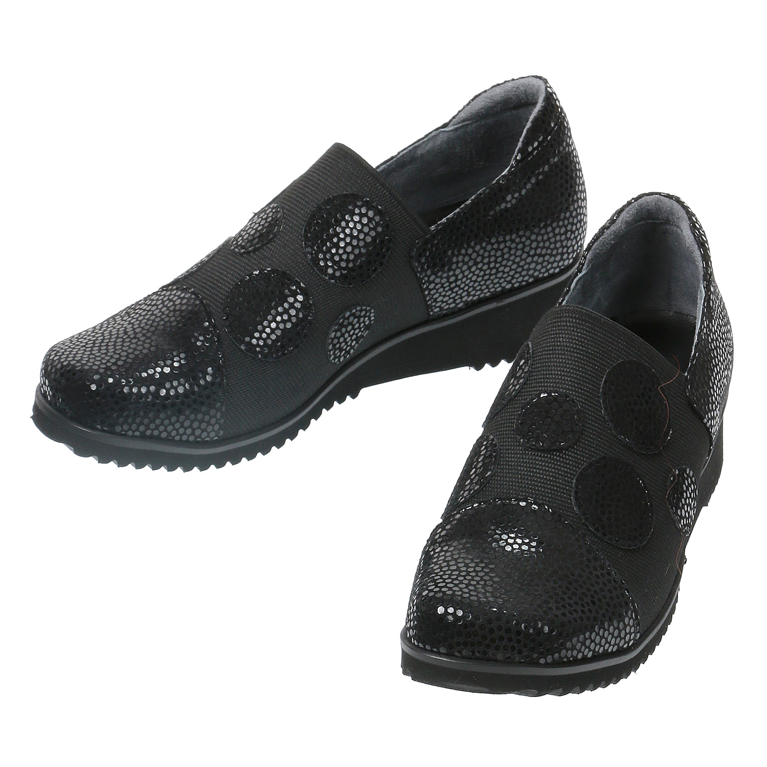 SPORTS NINE ドット柄カジュアルシューズ134－2801