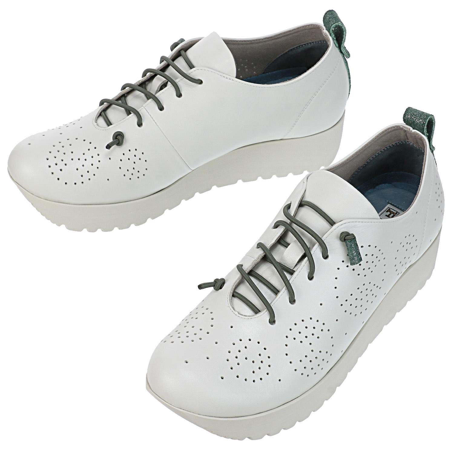 FIZZ REEN レザースニーカー4201 - 画像2