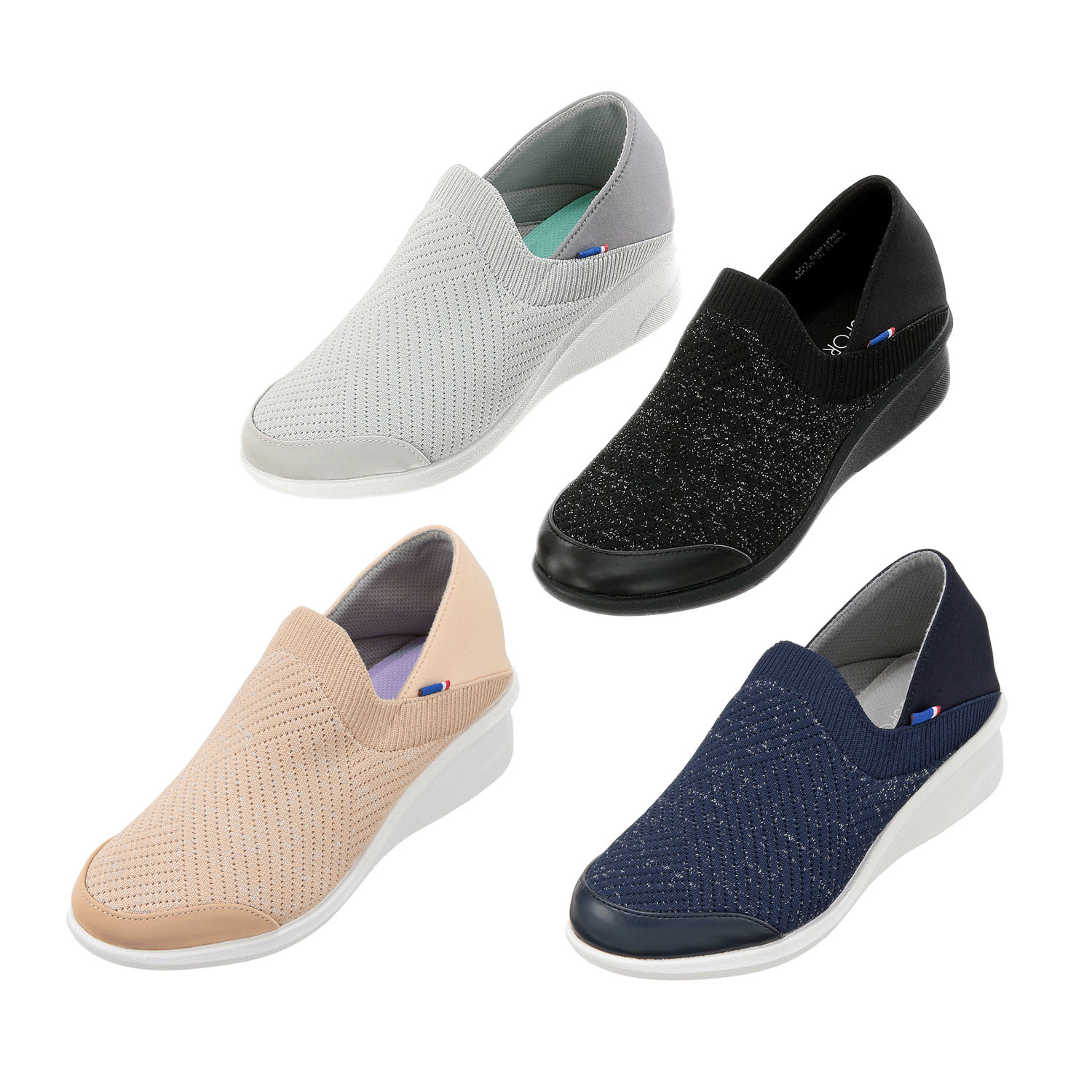 ELLE SPORTフライトニットシューズESP14704 - 画像1