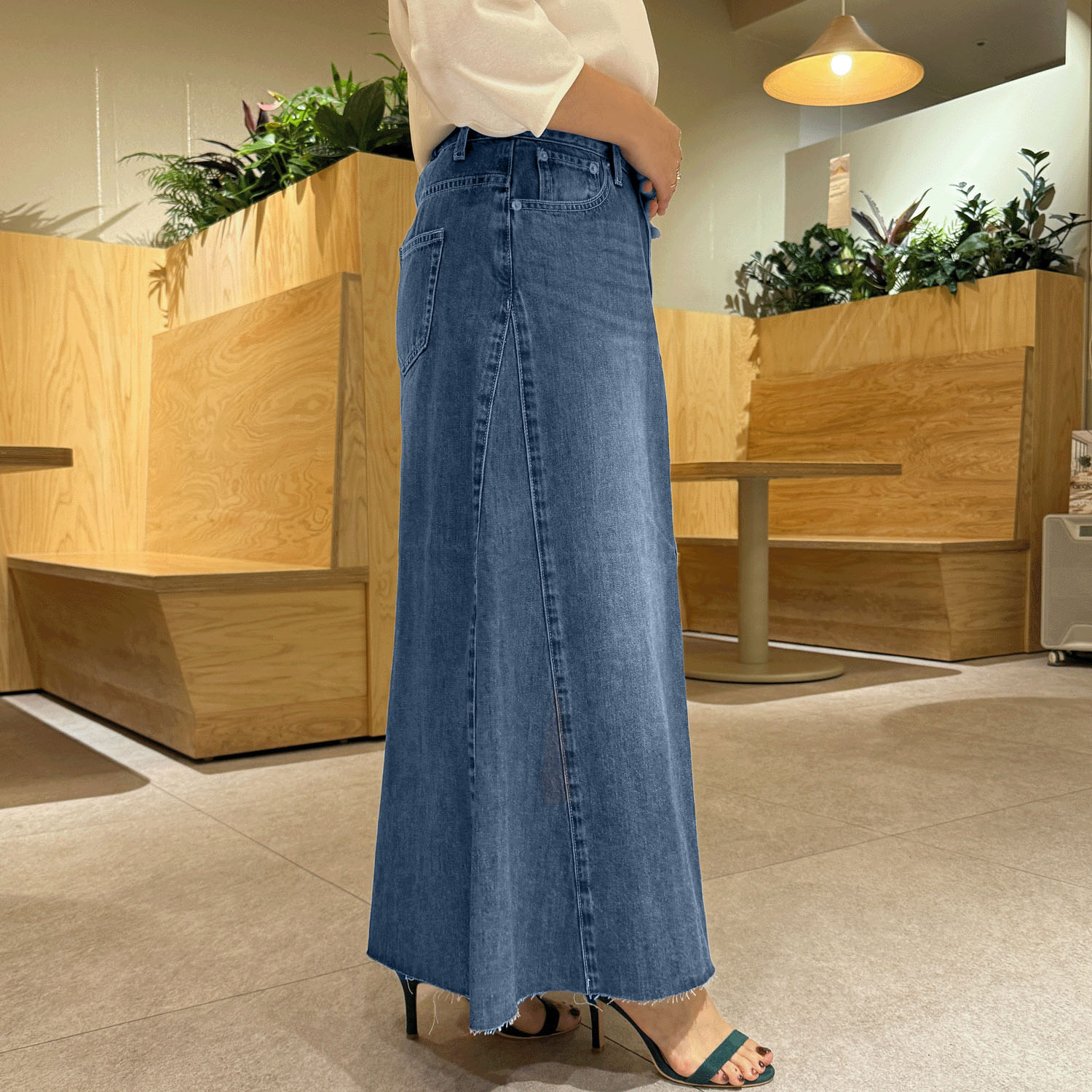 【Insta Live】CAMEL ROAD Aラインスカート - 画像2