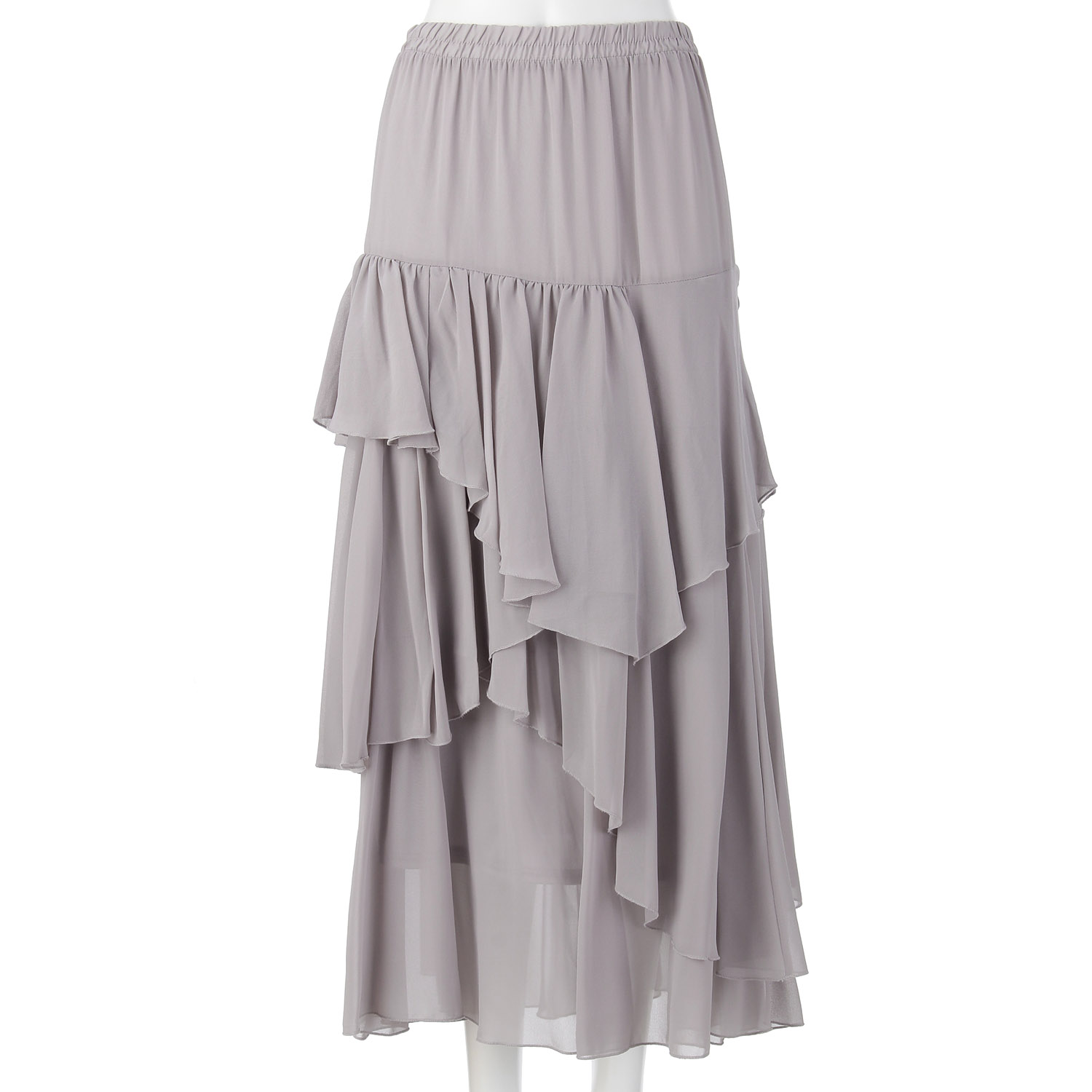 jouir アシメティアードスカート - 画像4