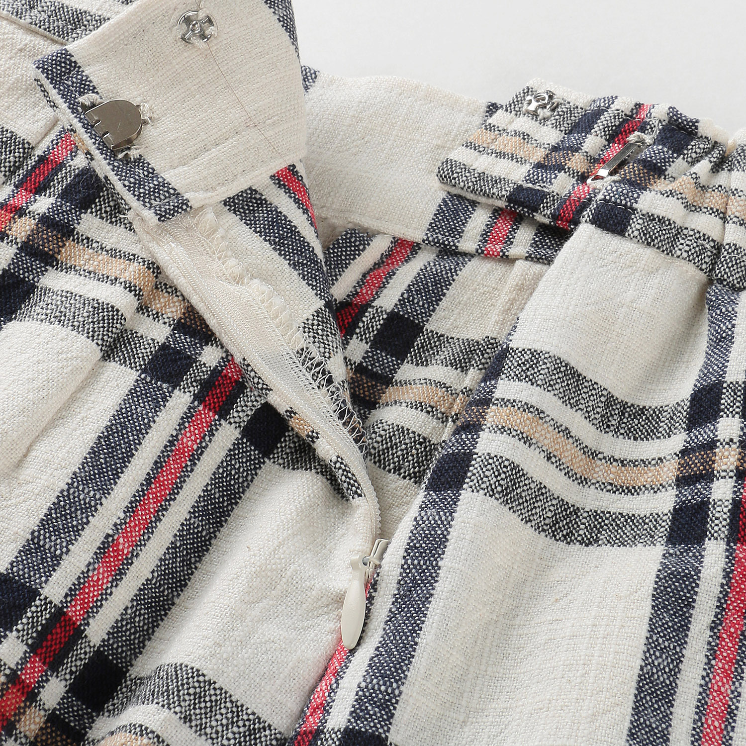 ビッグチェックスカート - 画像3