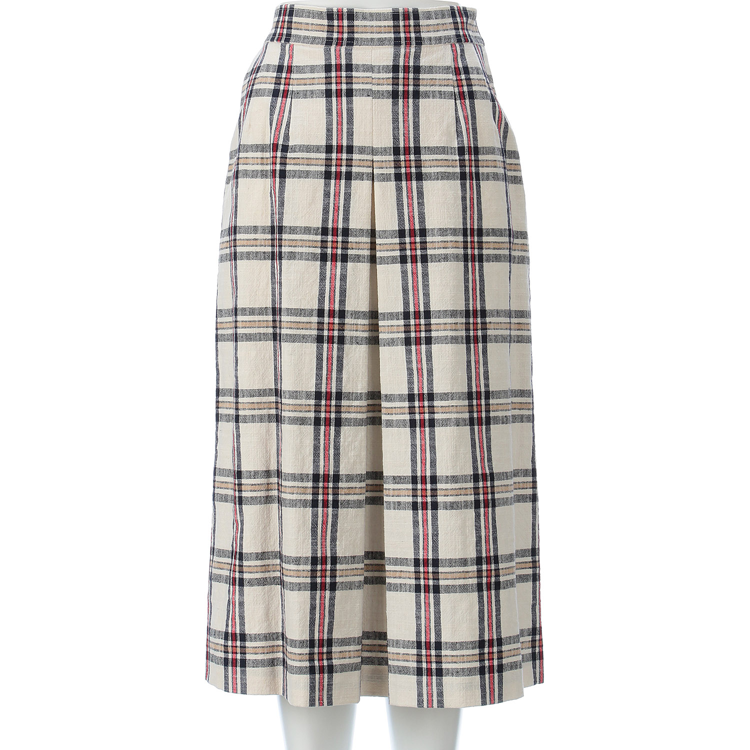 ビッグチェックスカート