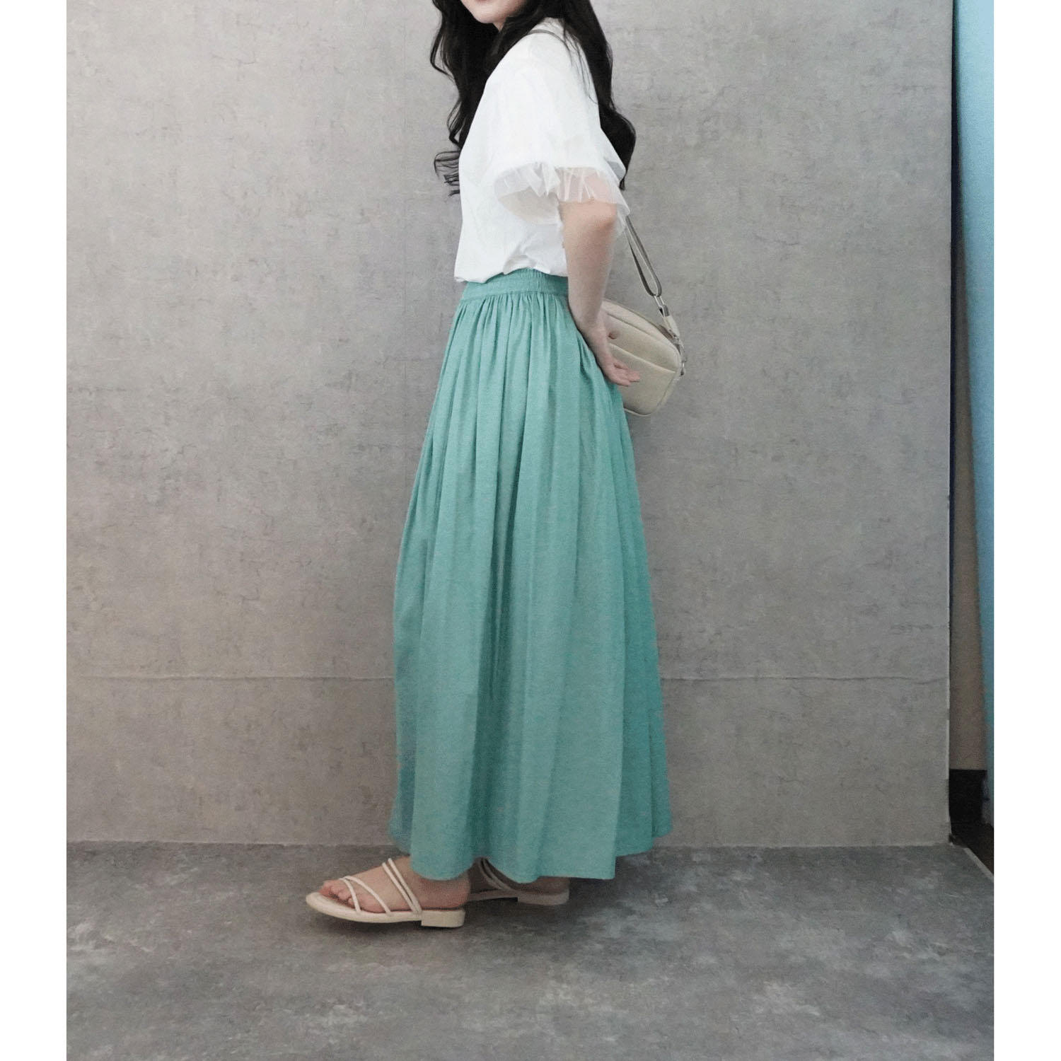 Emma 軽やかギャザースカート - 画像9