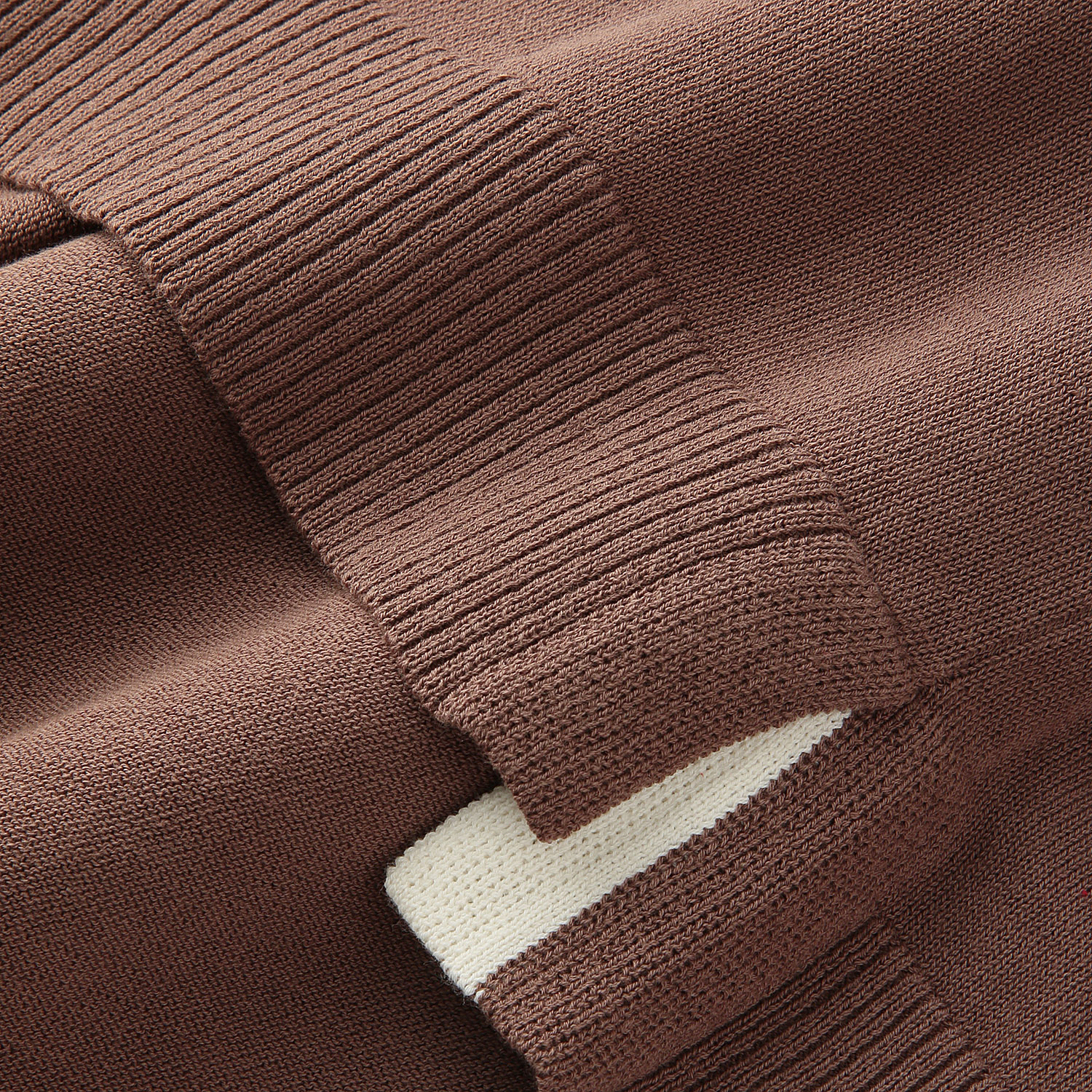 脇スリット配色天竺プルオーバー - 画像7