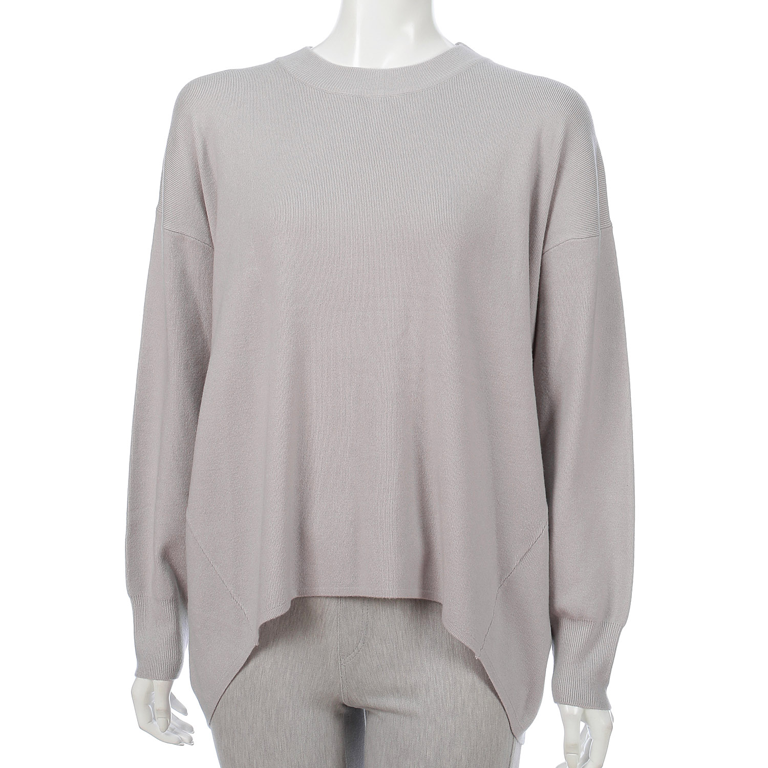 シアバターバックスリットプルオーバー