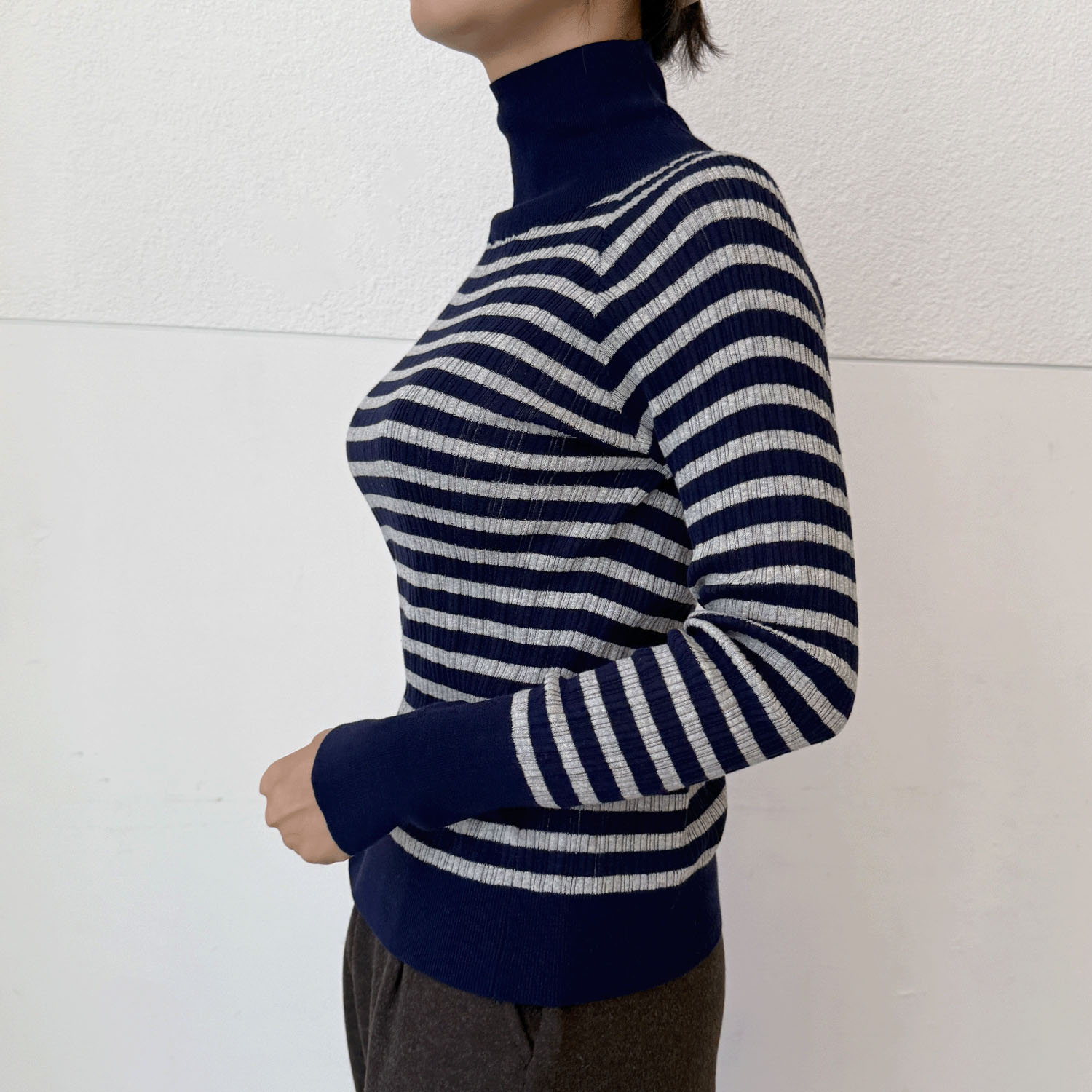 【Insta Live】ボトルネックプルオーバー - 画像2