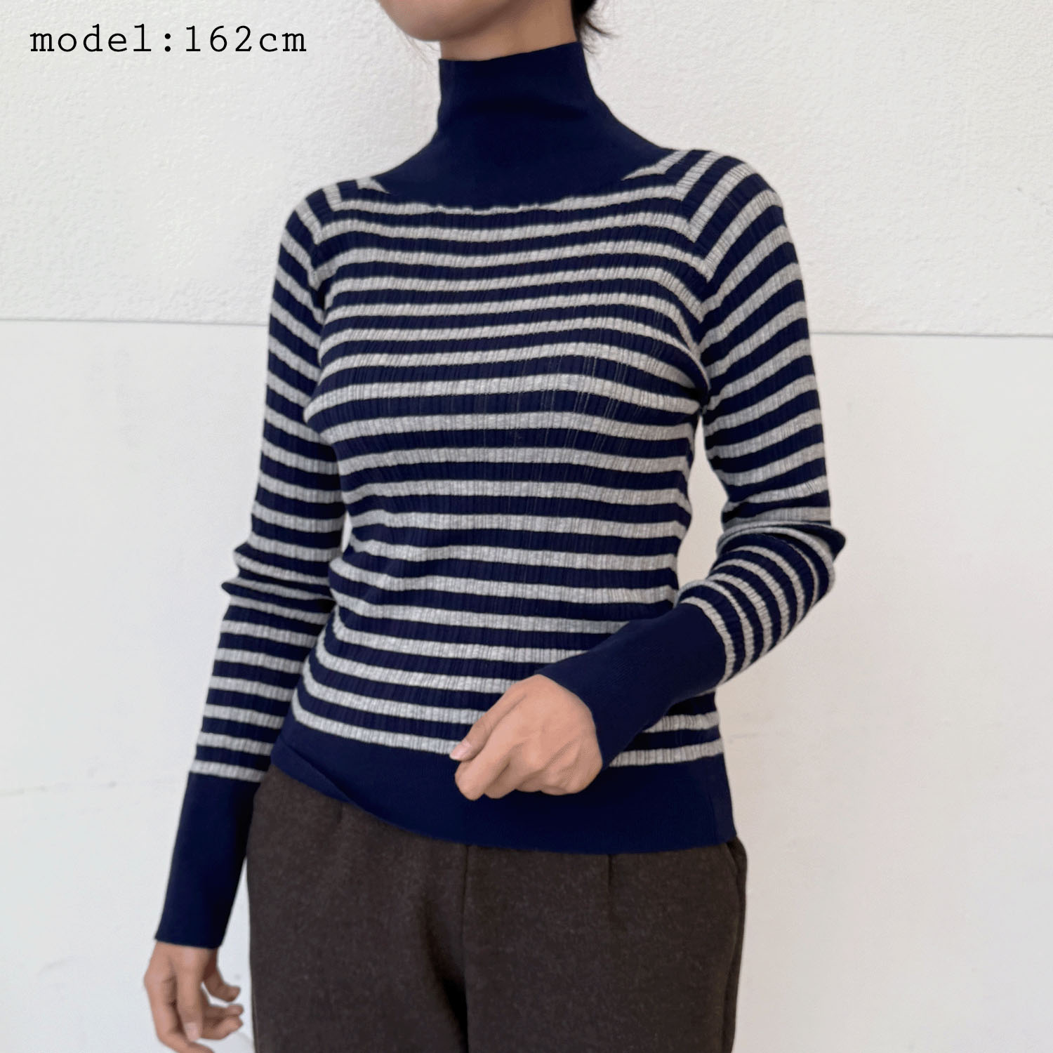 【Insta Live】ボトルネックプルオーバー