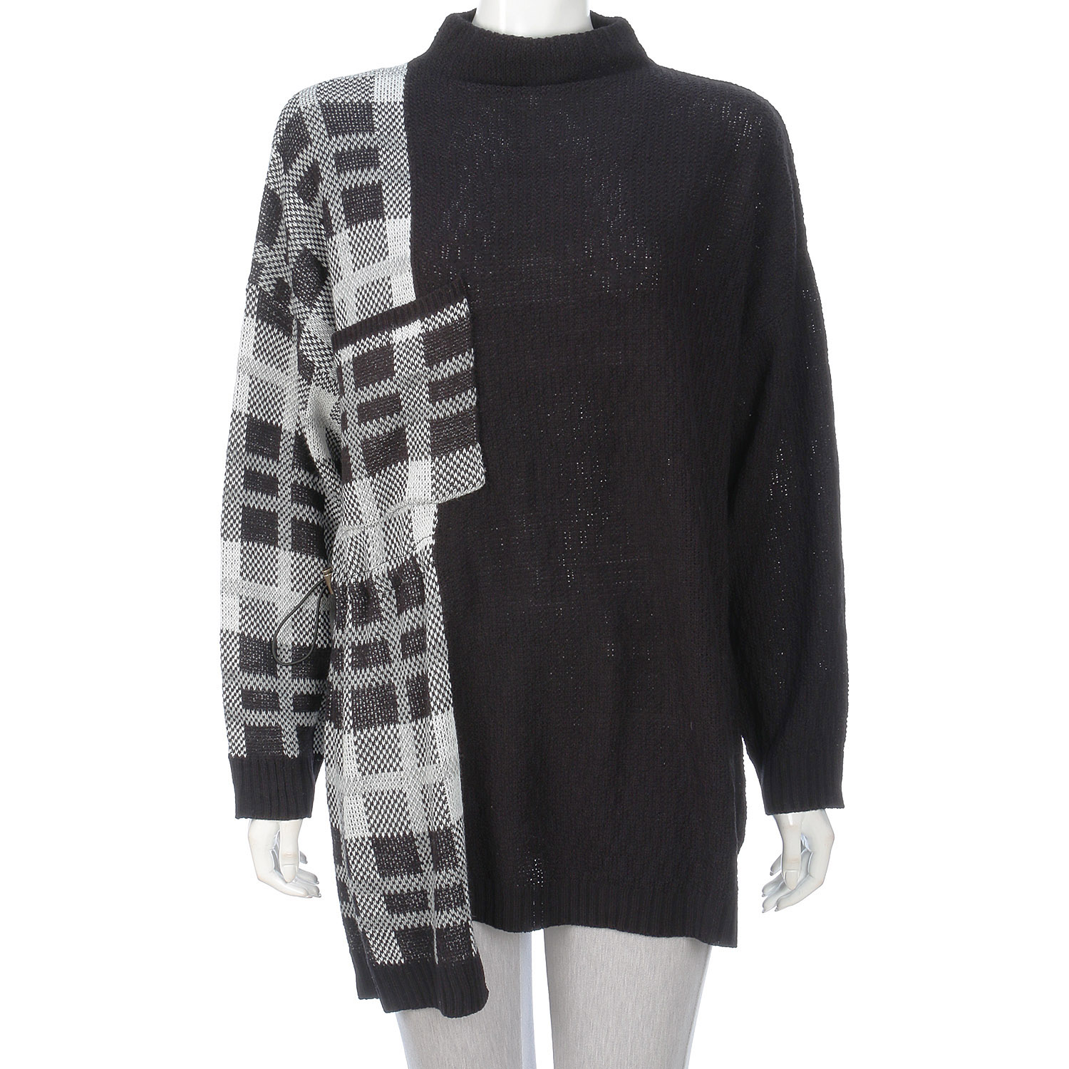 【my life】チェックパネルプルオーバー - 画像5