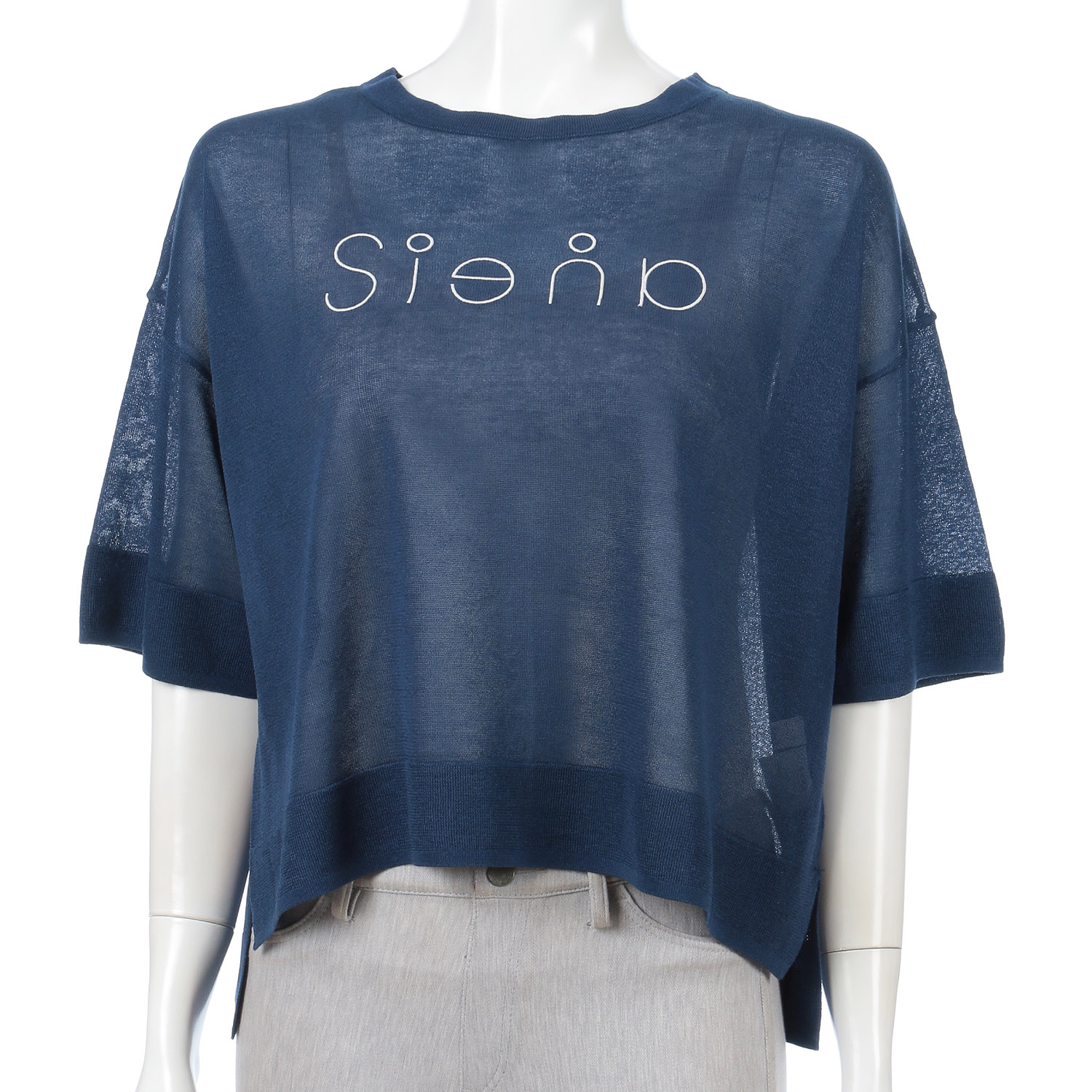 SIENA刺繍シアープルオーバー - 画像8