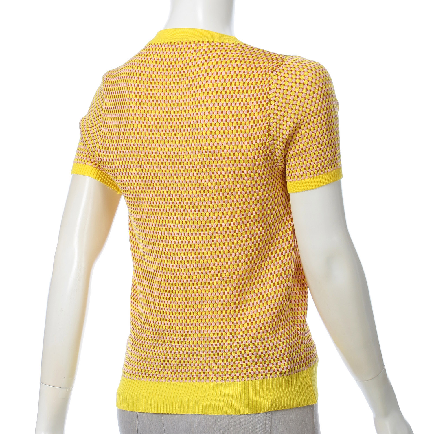 VERITE バイカラー半袖プルオーバー - 画像4