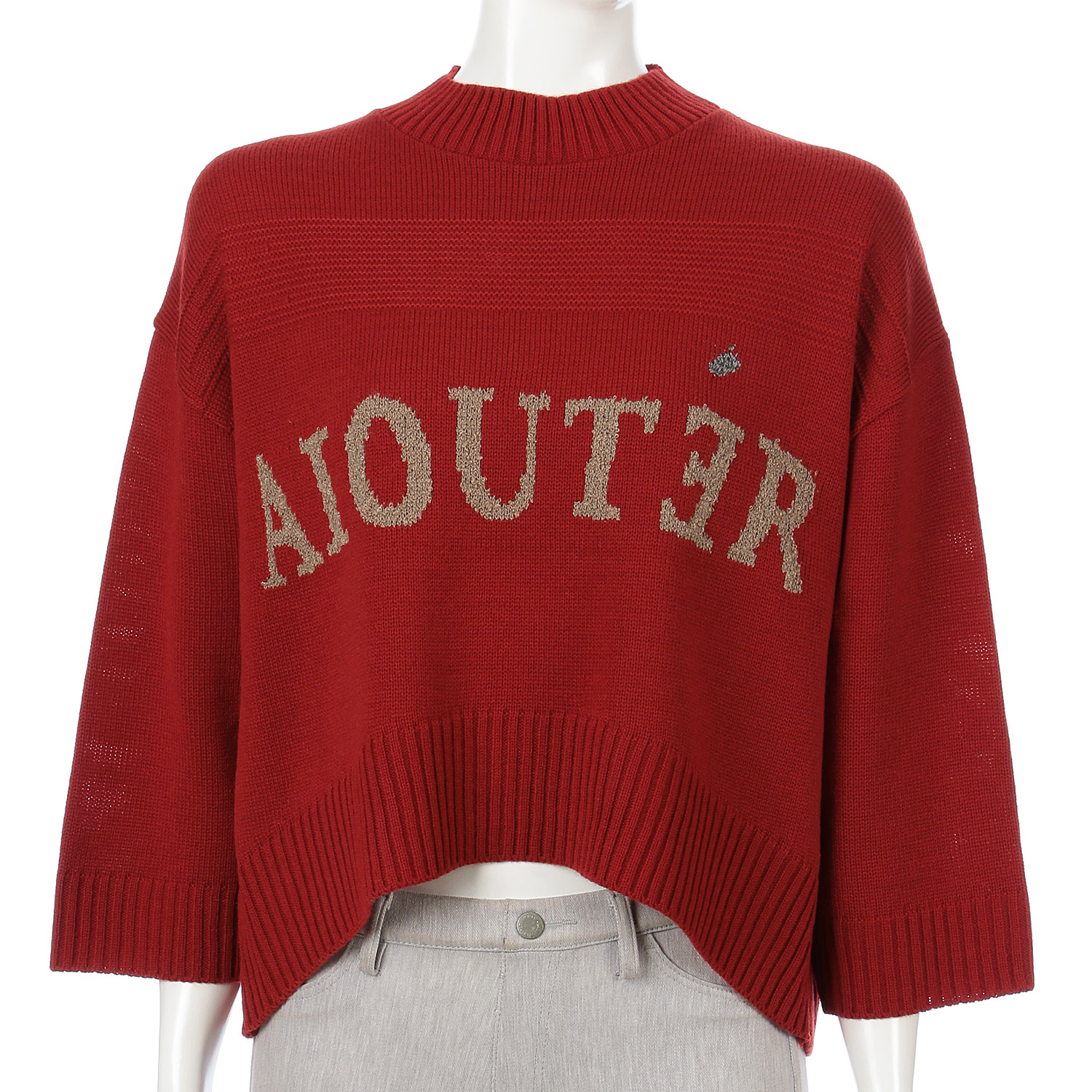 英字柄レイヤード - 画像8