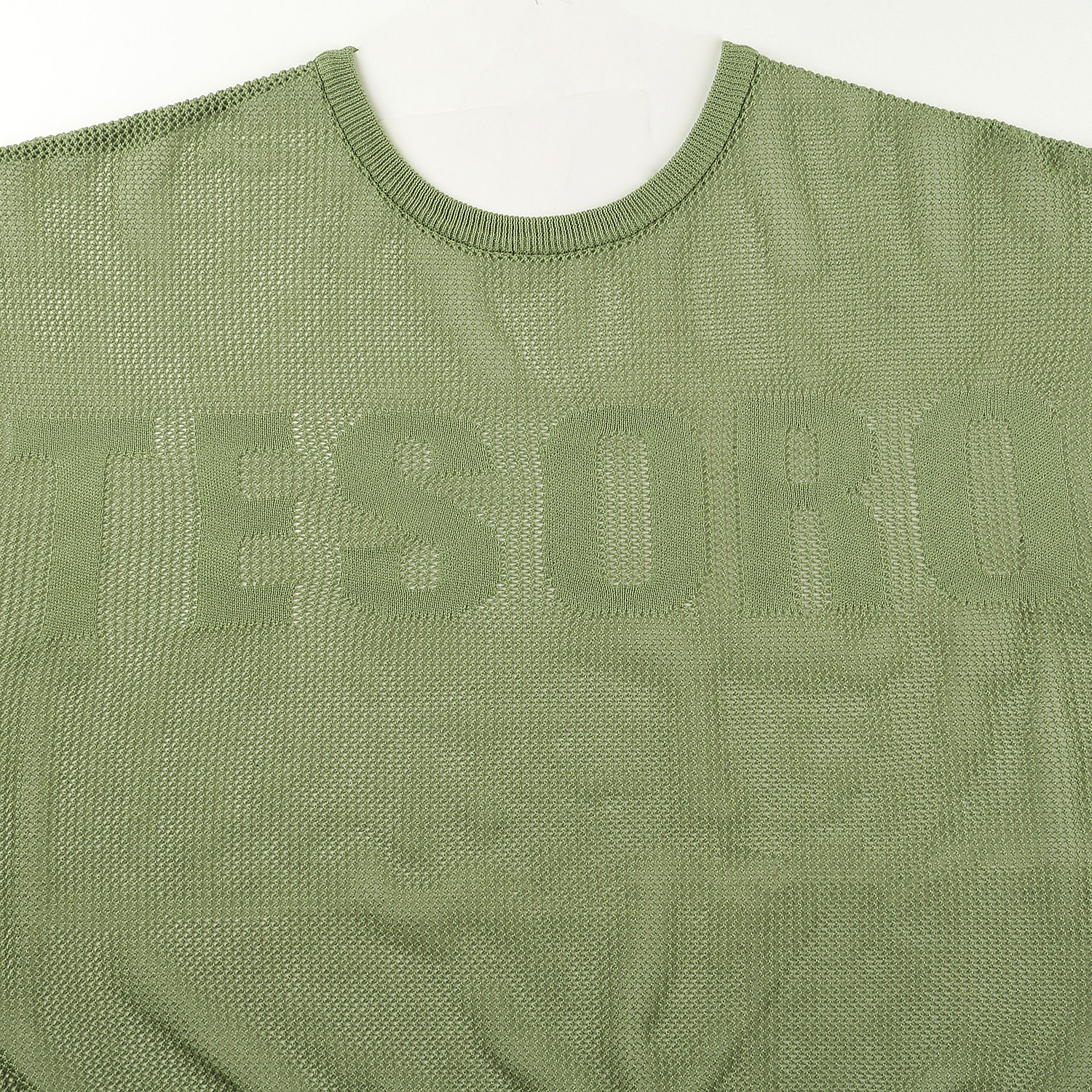 メッシュ英字柄レイヤード - 画像12