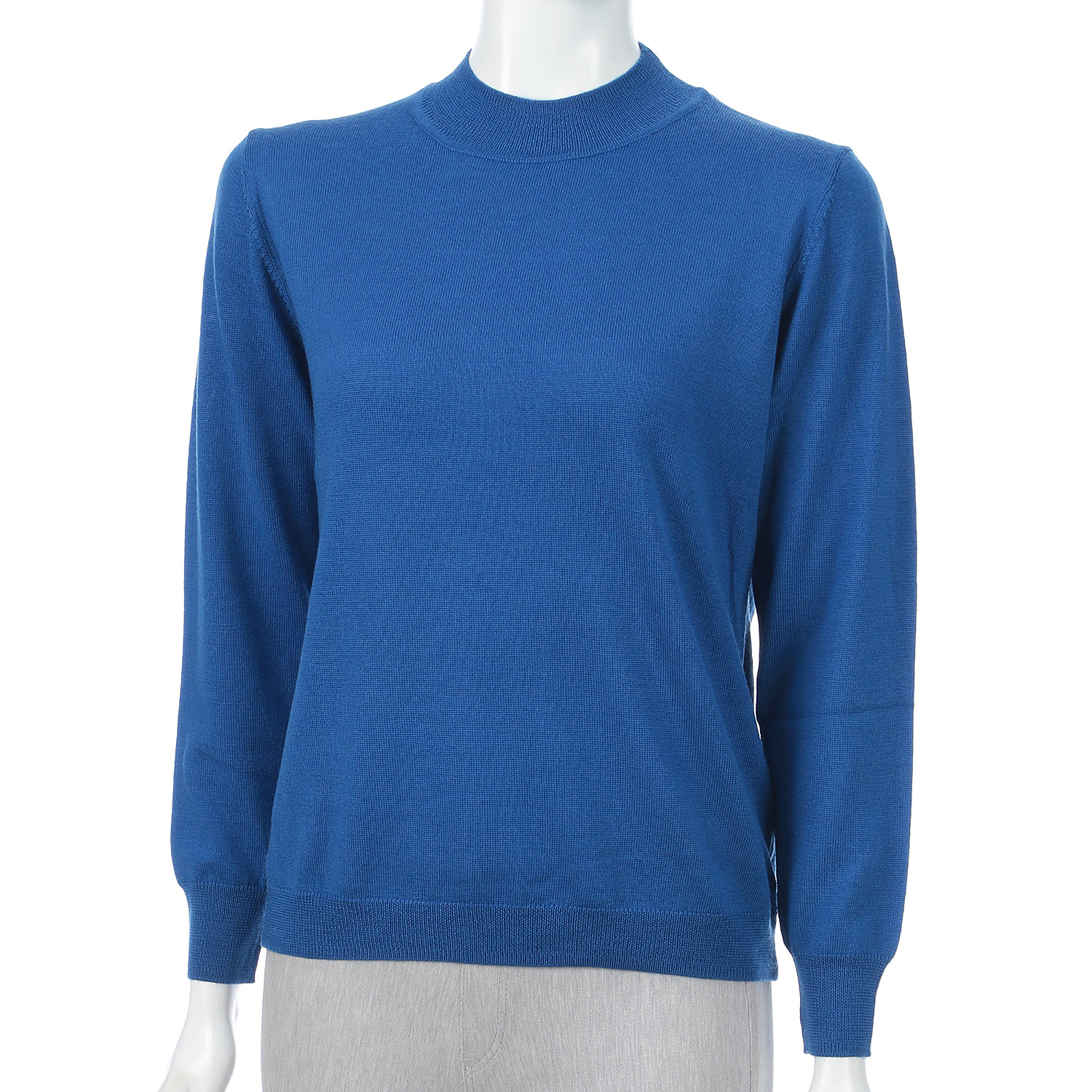 ウール100％ベーシックハイネックセーター - 画像20