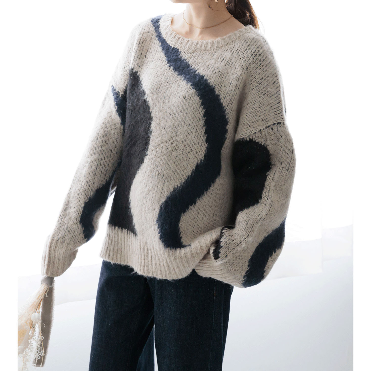 【my life】ジャカードプルオーバー