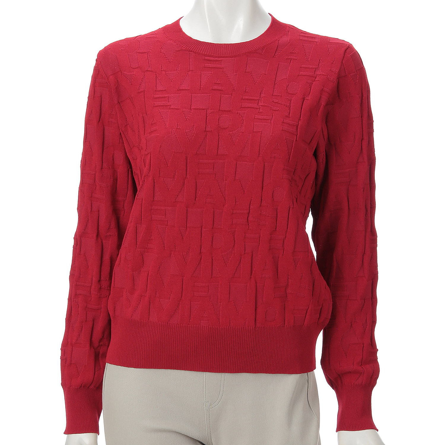 オリジナルロゴジャカードニット - 画像3