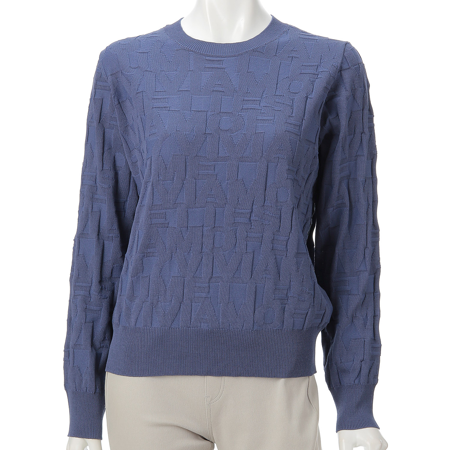 オリジナルロゴジャカードニット - 画像7