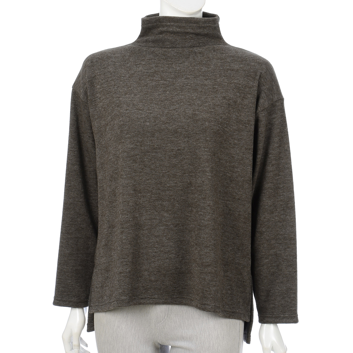 細ボーダープルオーバー - 画像1