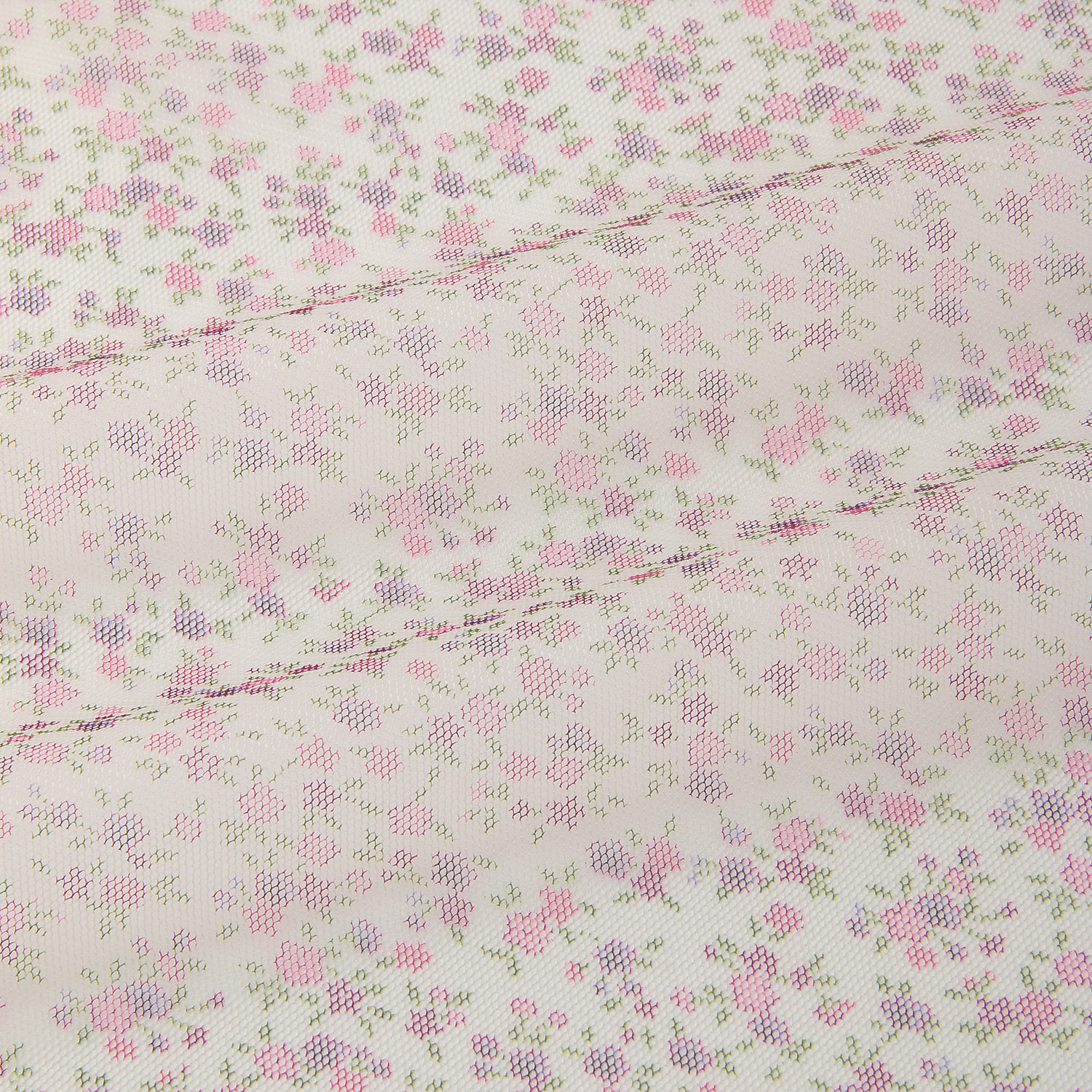 チュール小花袖タックプルオーバー - 画像4