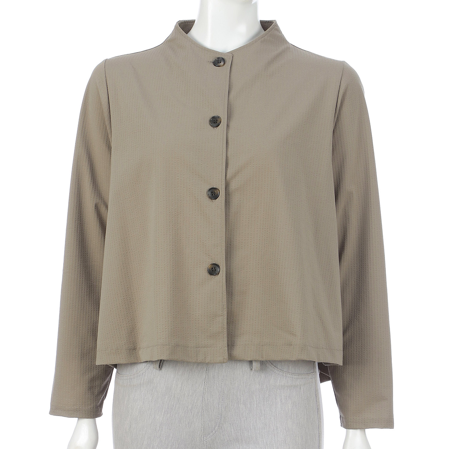 ボトルネックカーディガン - 画像3