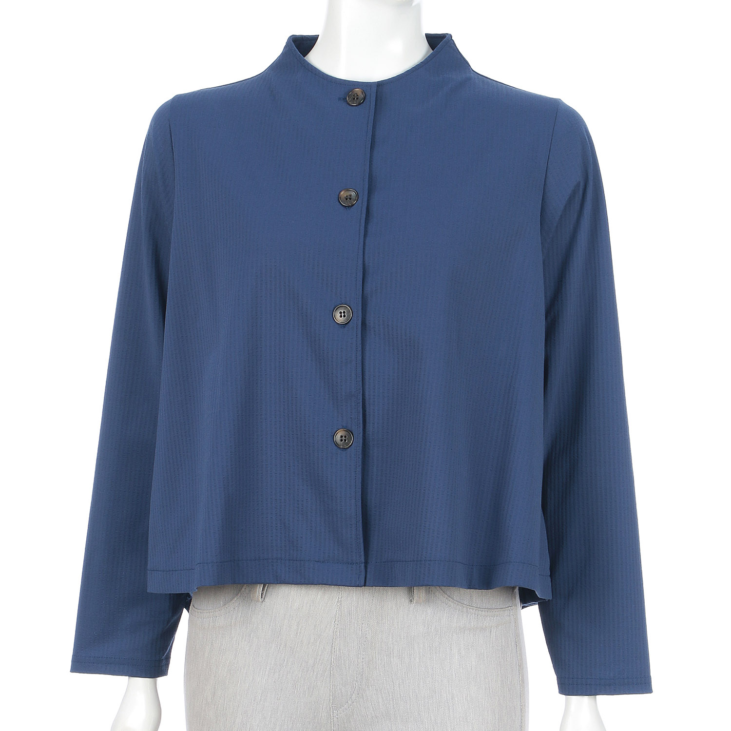 ボトルネックカーディガン - 画像4