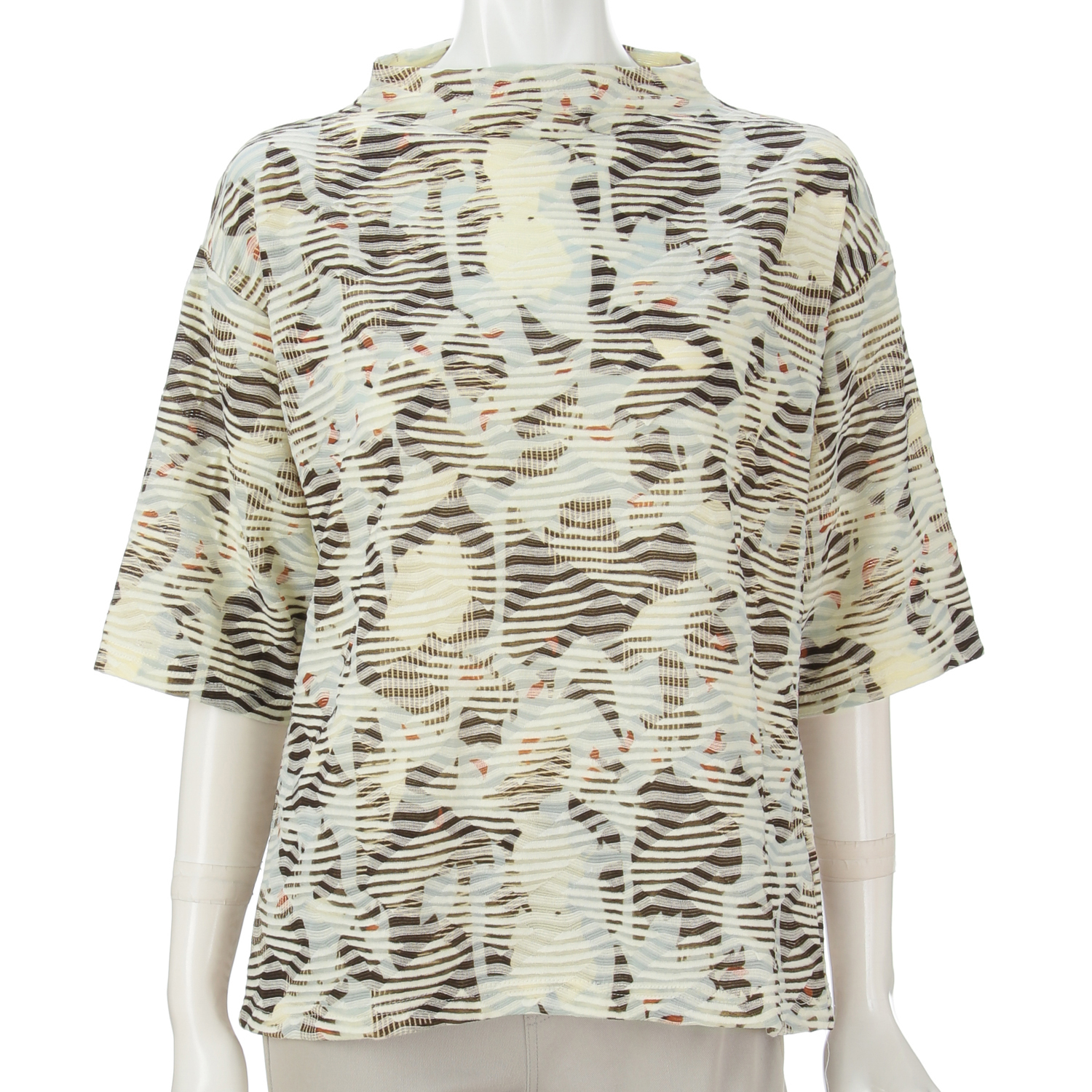 プリントジャガードカットソー - 画像4