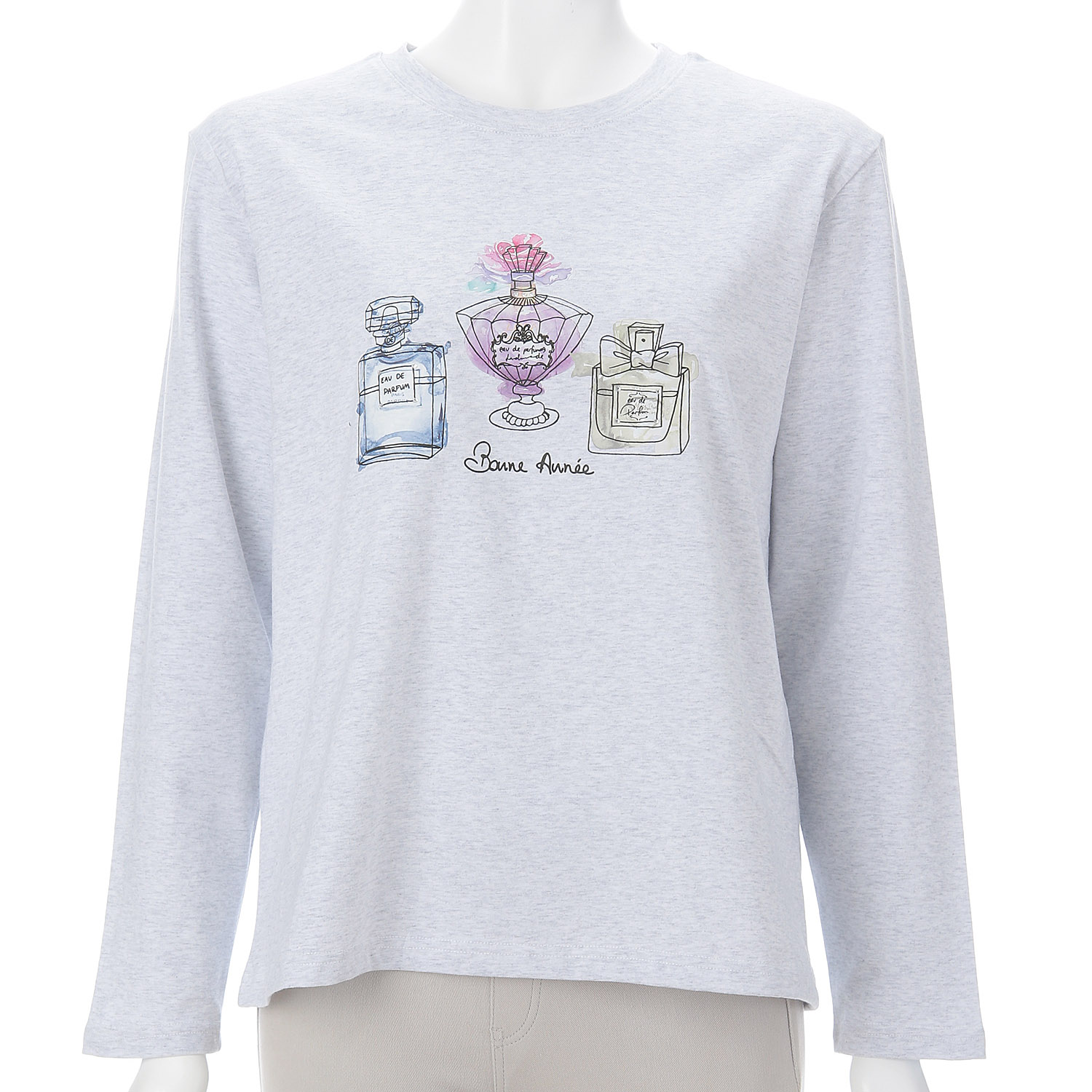 klin klin 香水柄プルオーバー