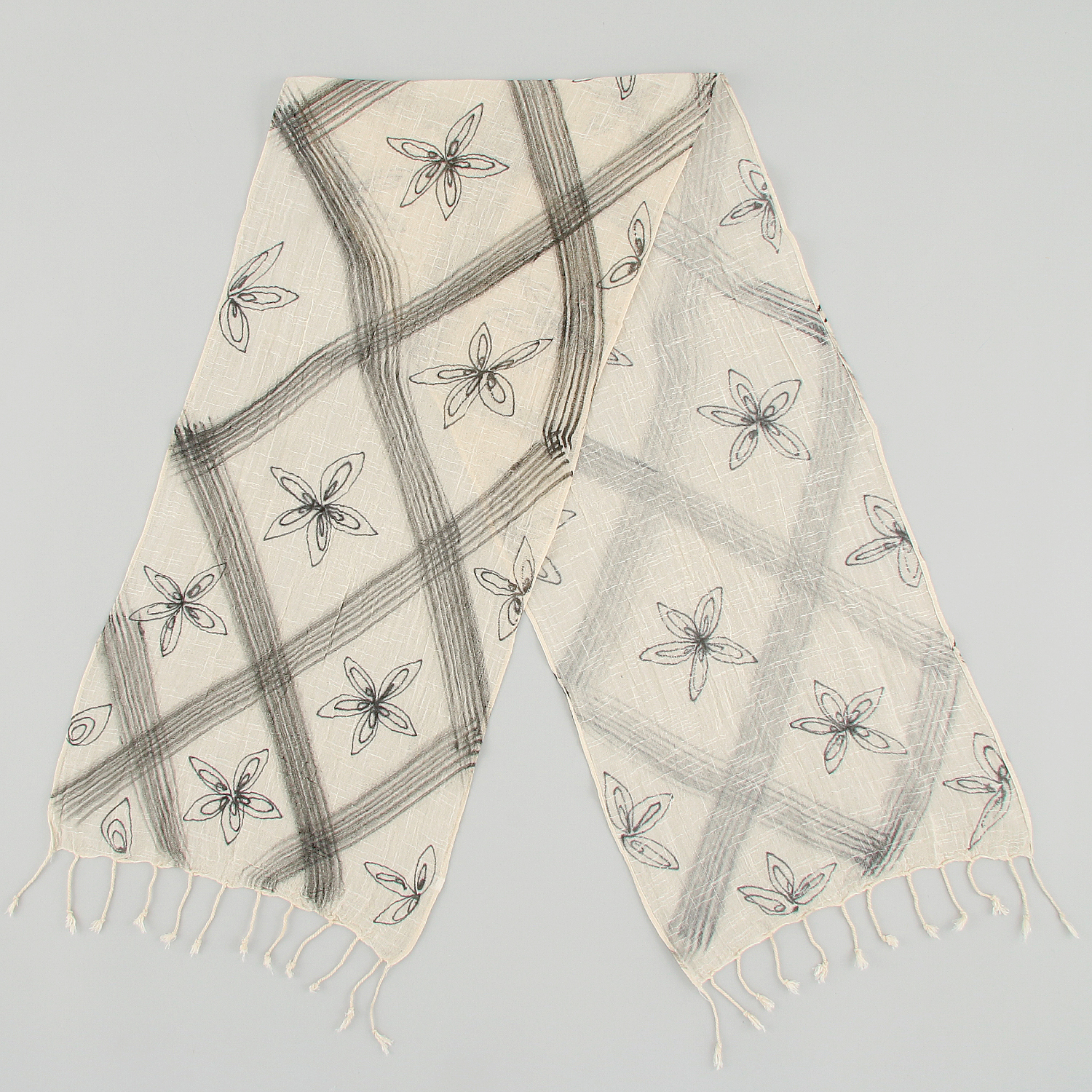 インド製 手書き風ストール - 画像11