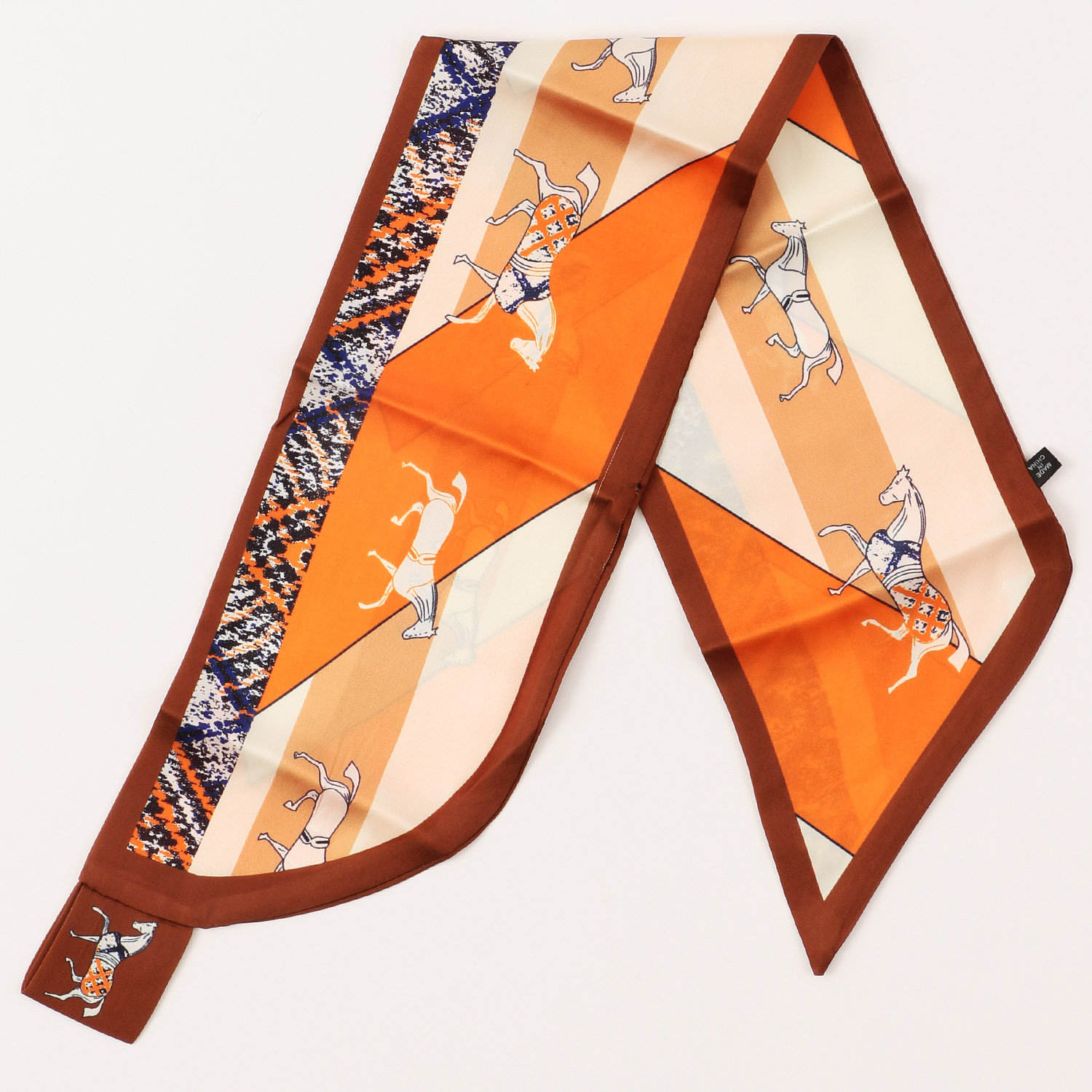 馬柄差し込みスカーフ - 画像2