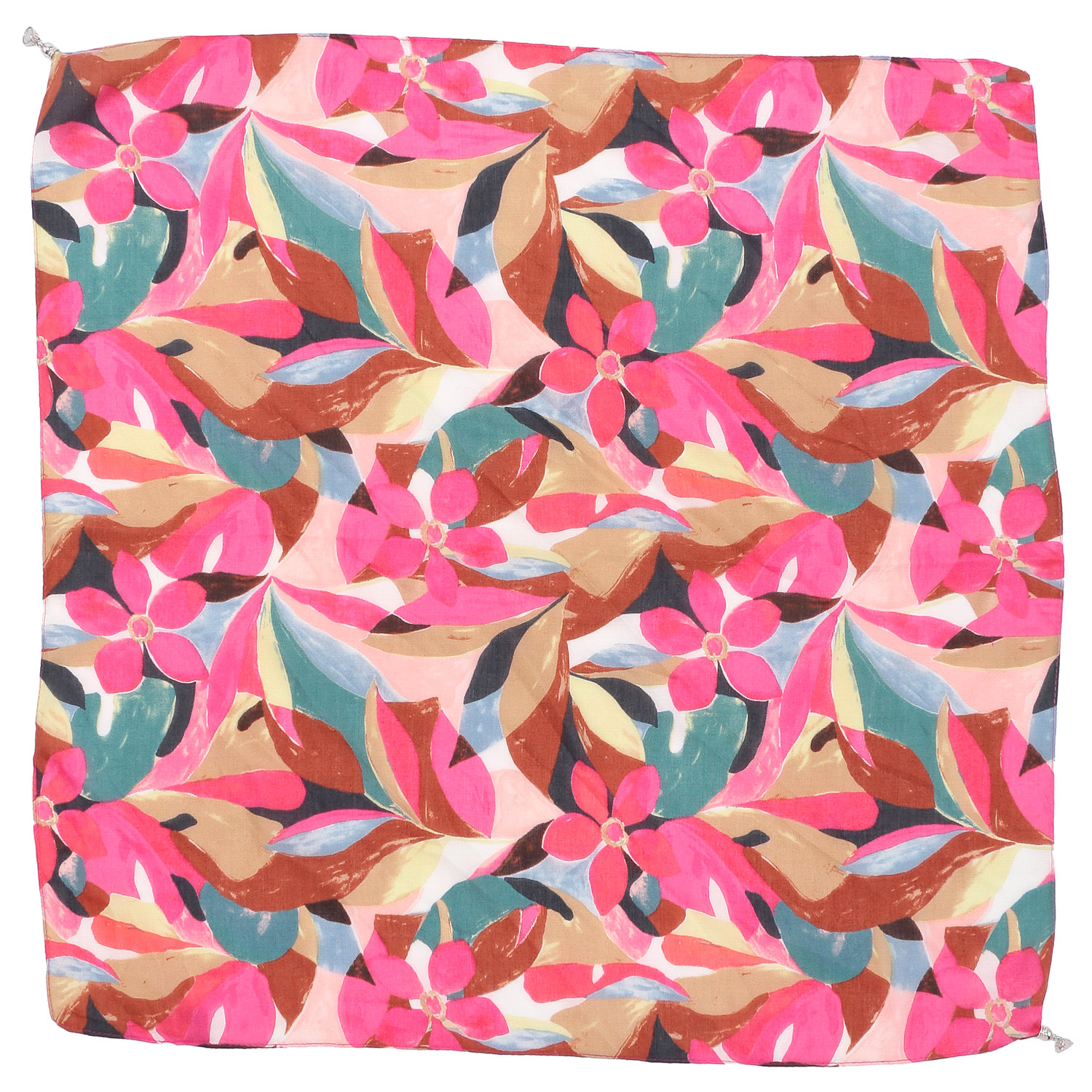 マグネット付きスカーフ 幾何柄 - 画像2