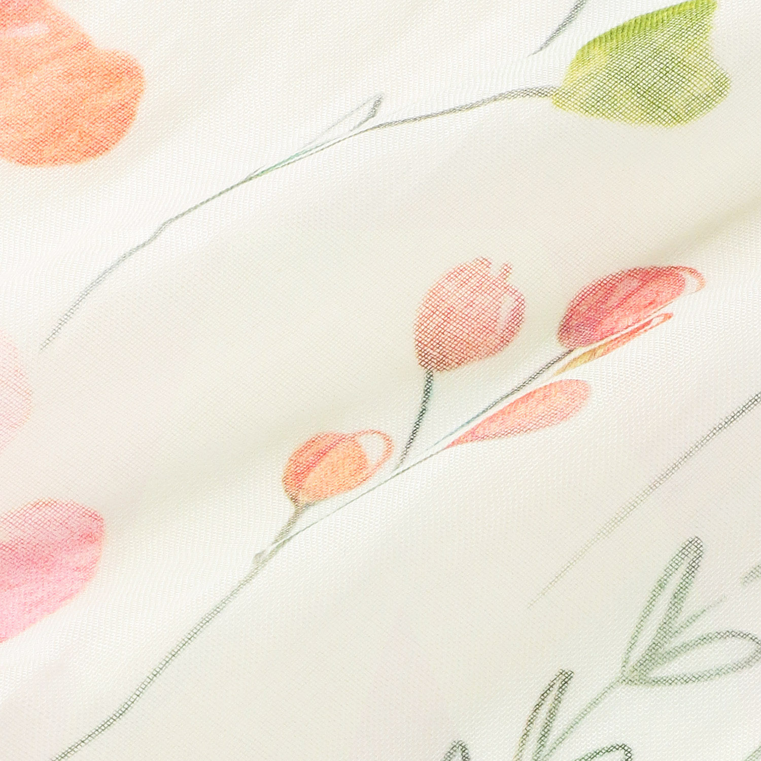 インド製 コットンストール 花柄 - 画像5