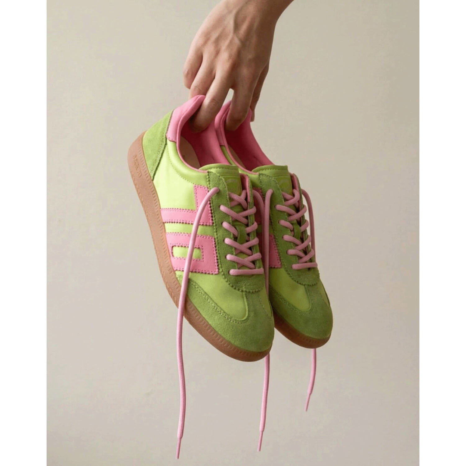 BACK70【GHOST】サテンコンビスニーカー - 画像8