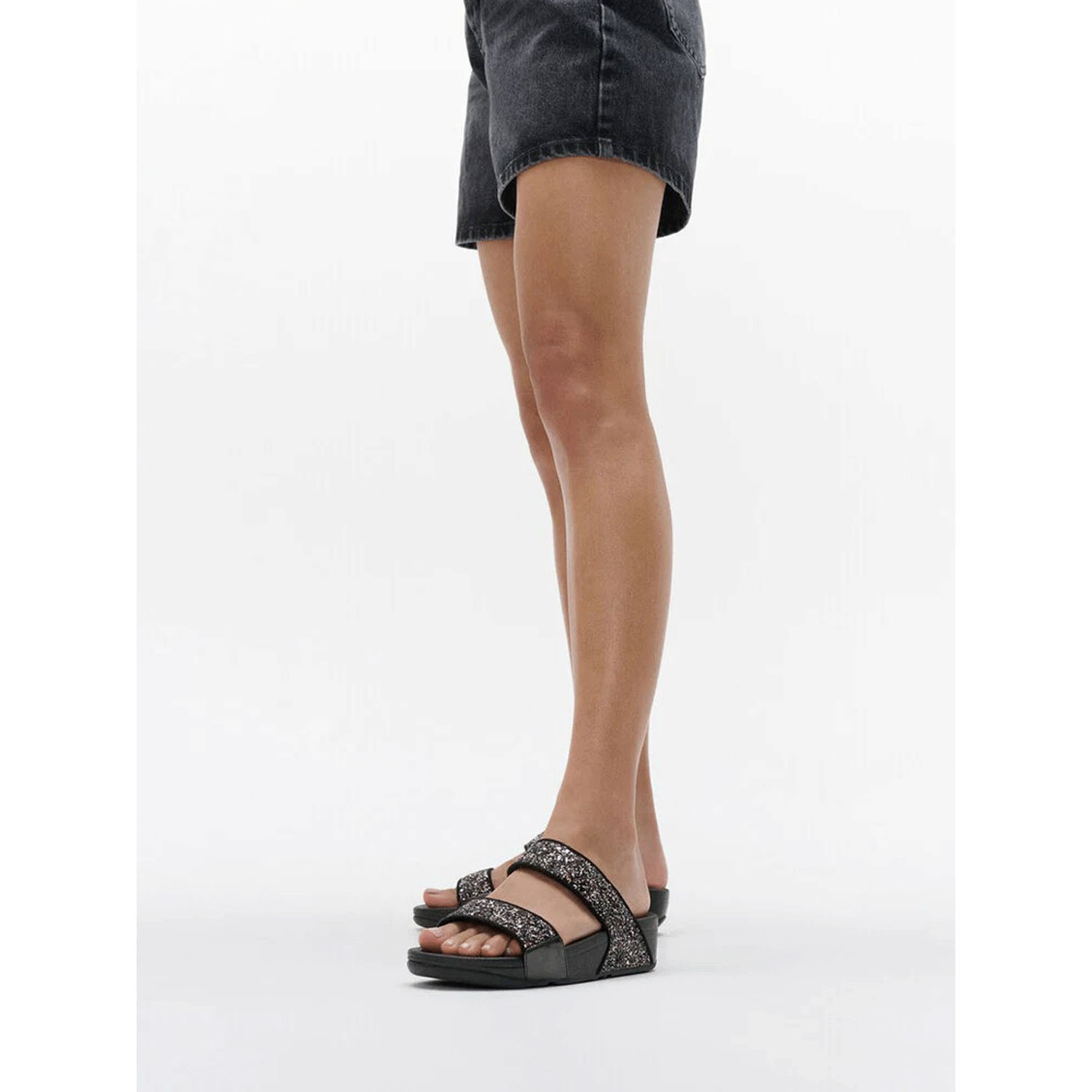 【fitflop】LULU マルチトーナル グリッター スライド - 画像2