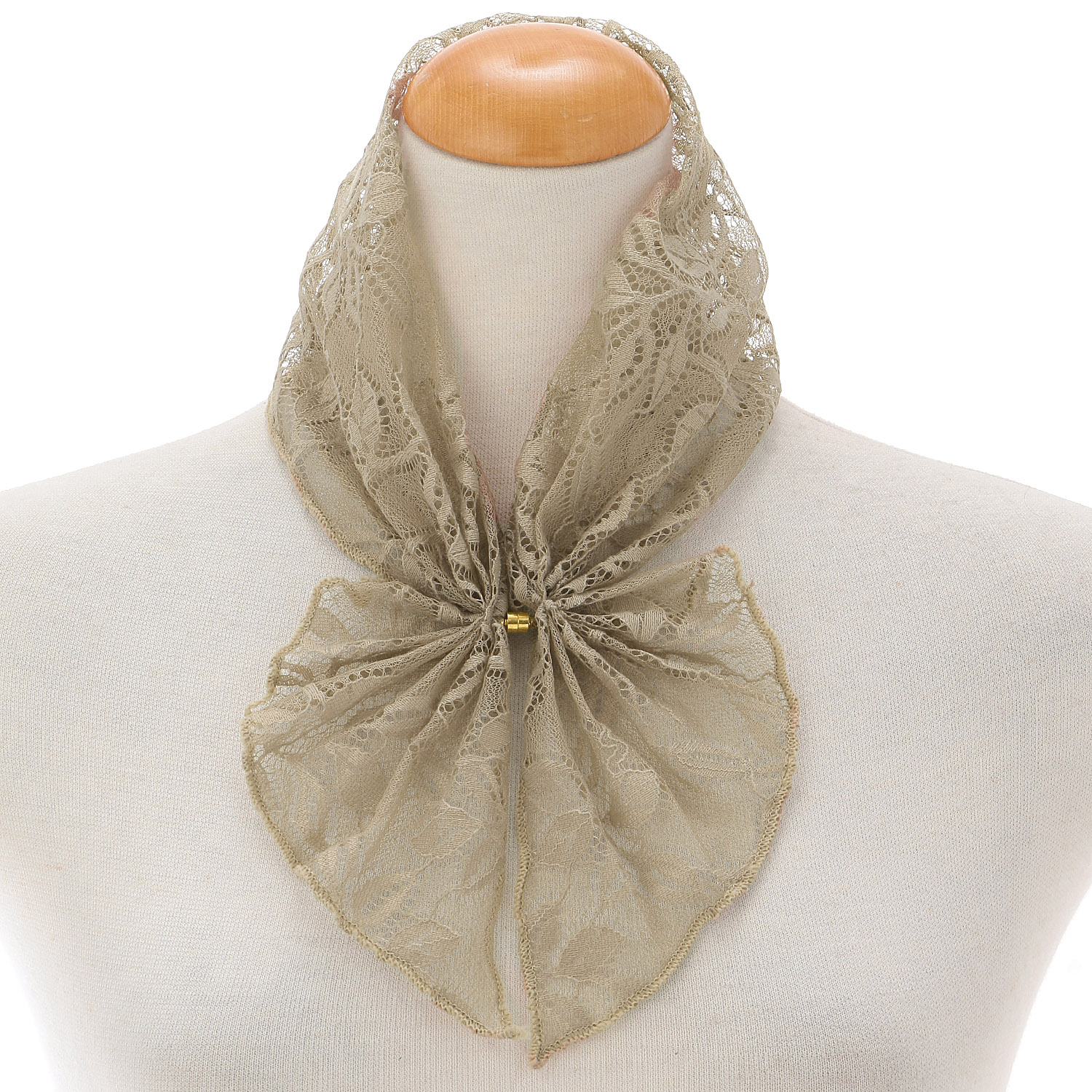 マグネット付きレーススカーフ - 画像3