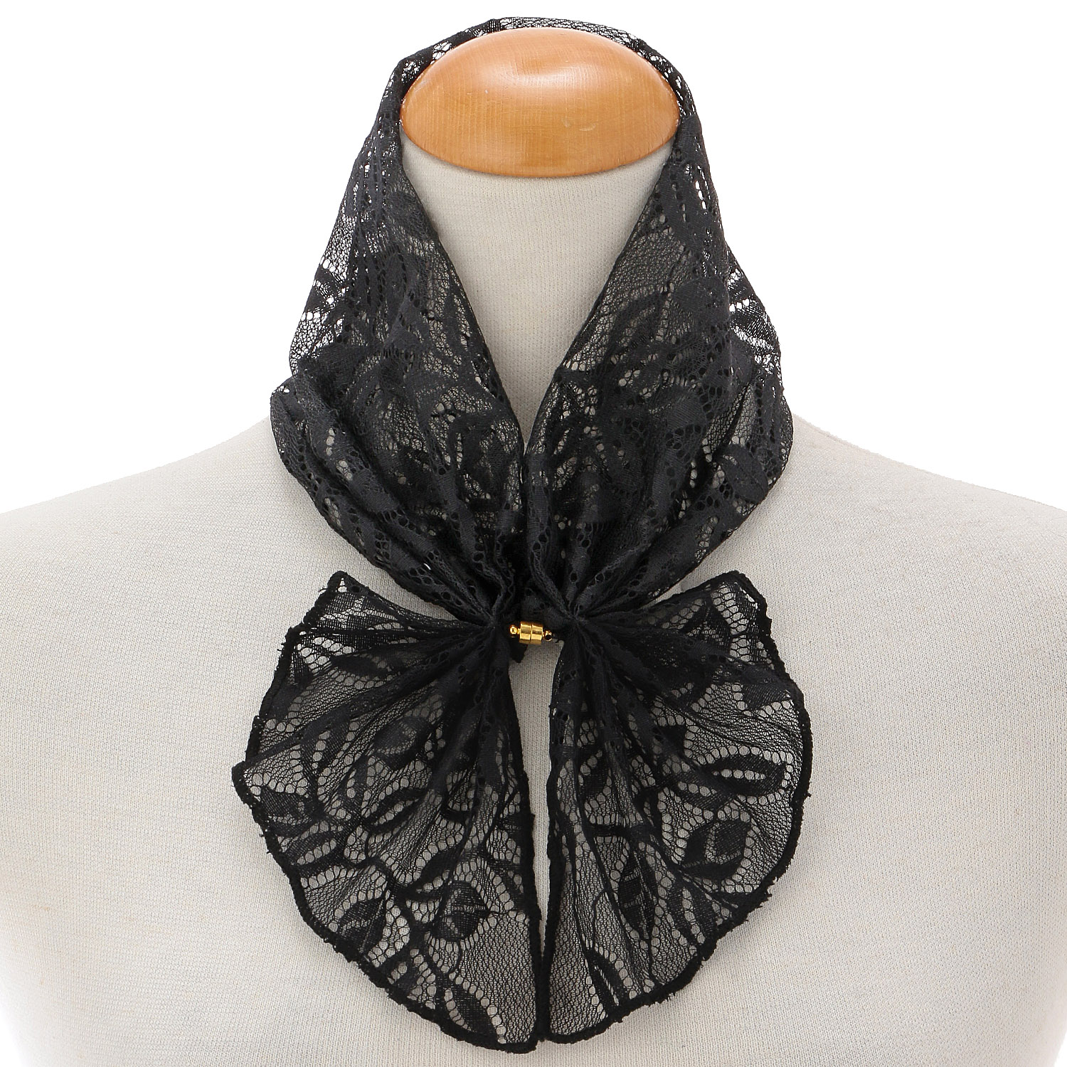 マグネット付きレーススカーフ
