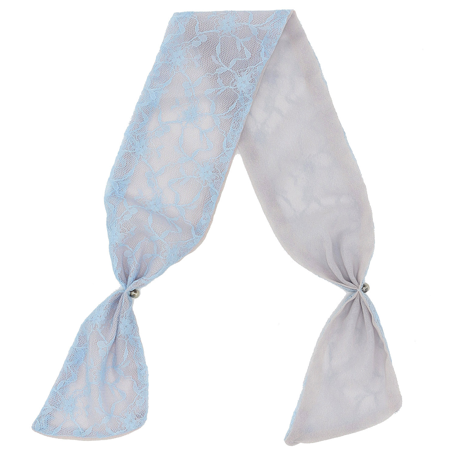 マグネット付接触冷感レーススカーフ - 画像5