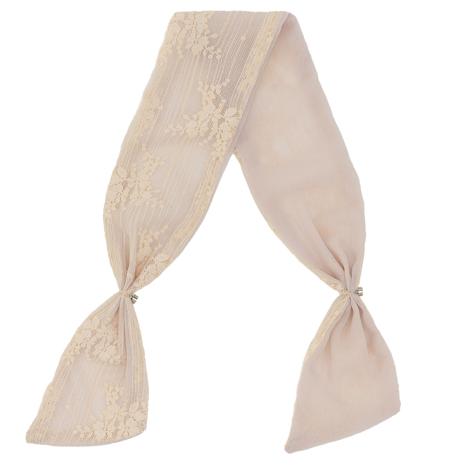 マグネット付接触冷感レーススカーフ - 画像5