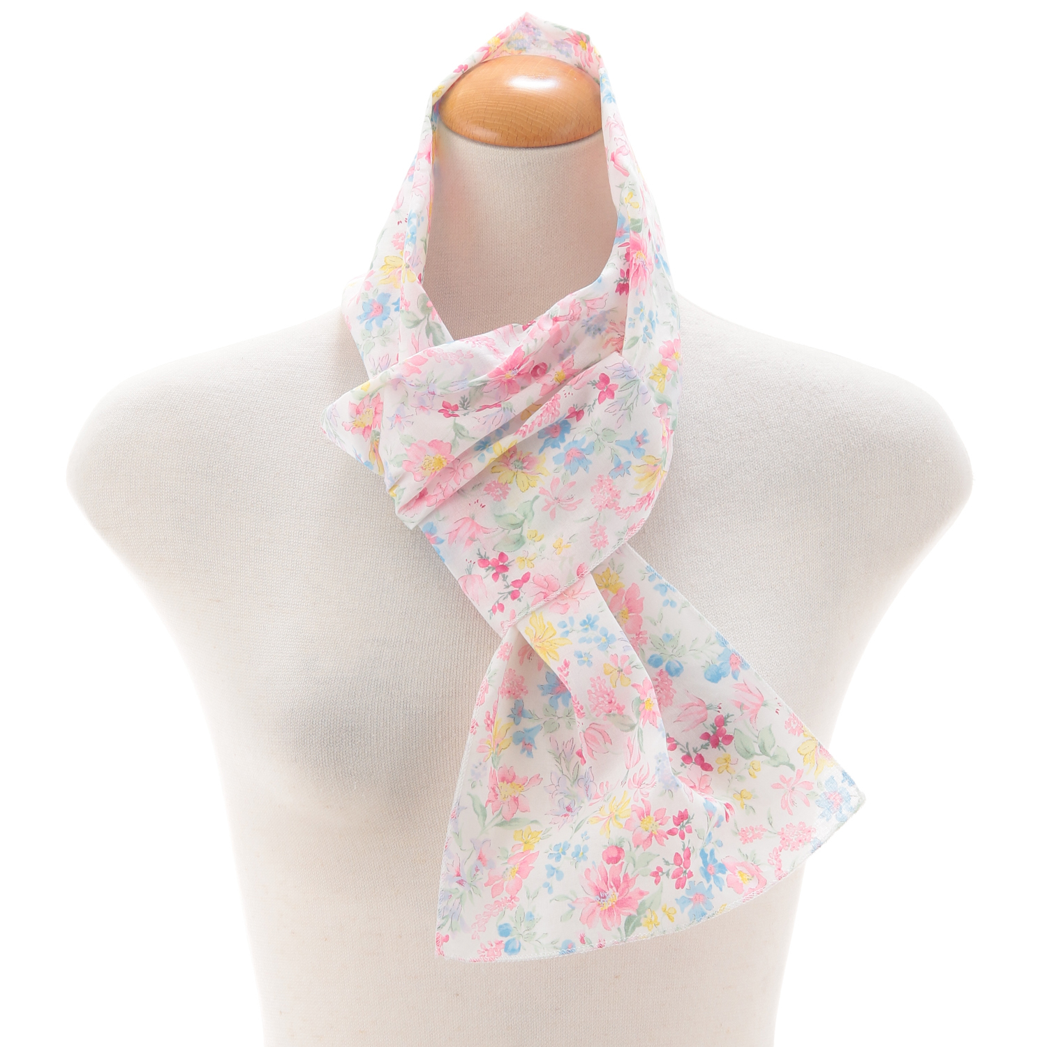 日本製 コットンフラワー差込みストール - 画像7