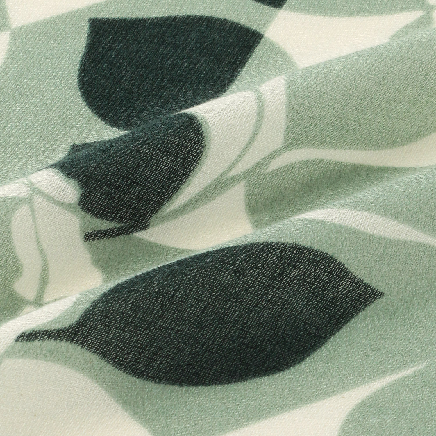 【ミントグリーン終了】バラ柄ストール - 画像5