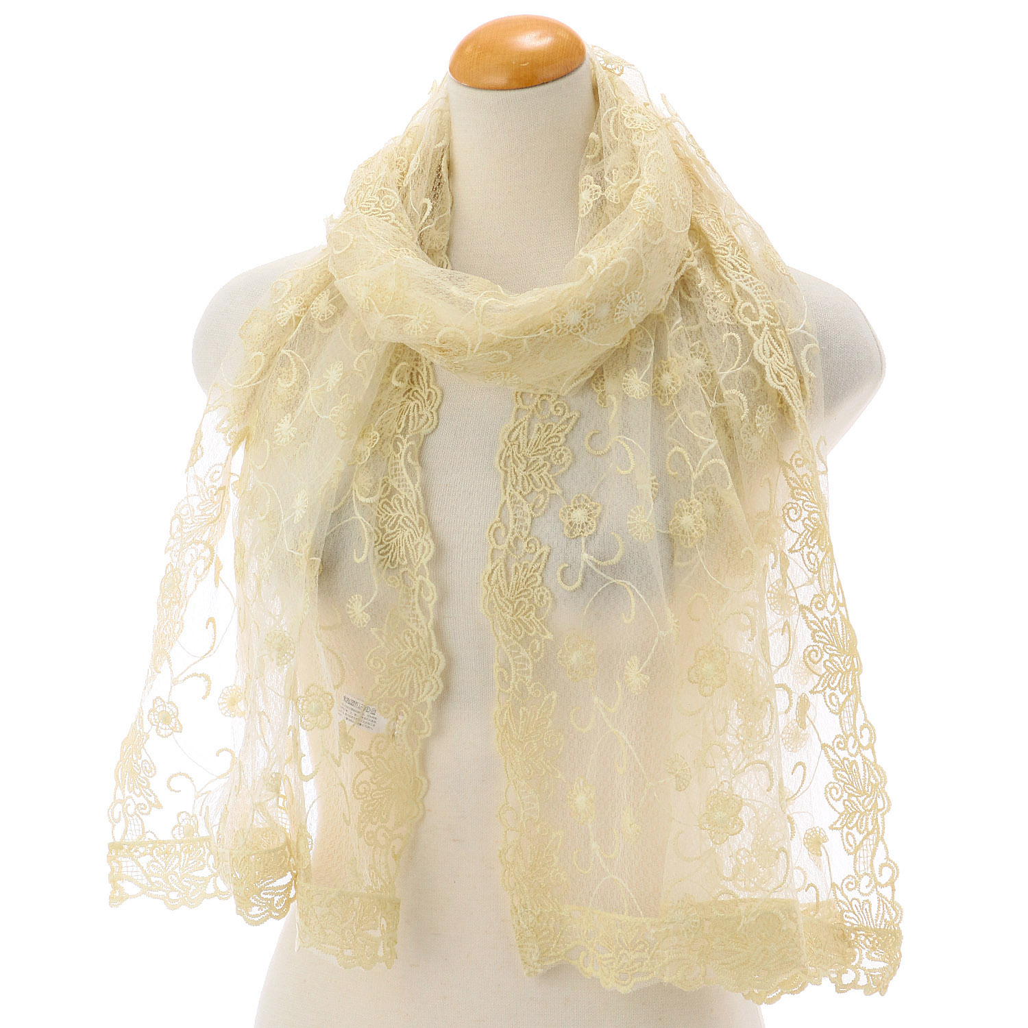 チュールレースストール - 画像3